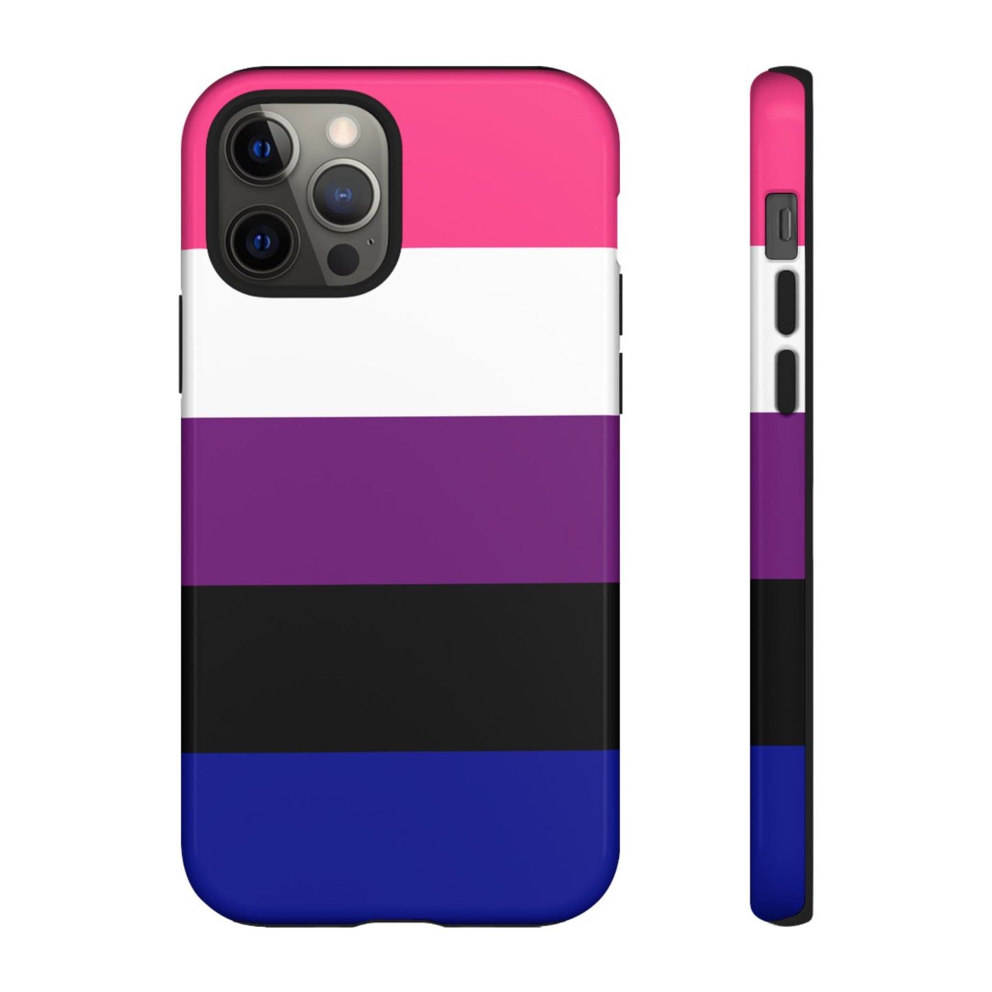 Genderfluid Pride iPhone Case – LGBTQ Flag Protective Cover for iPhone 11 12 13 14 15 16 17