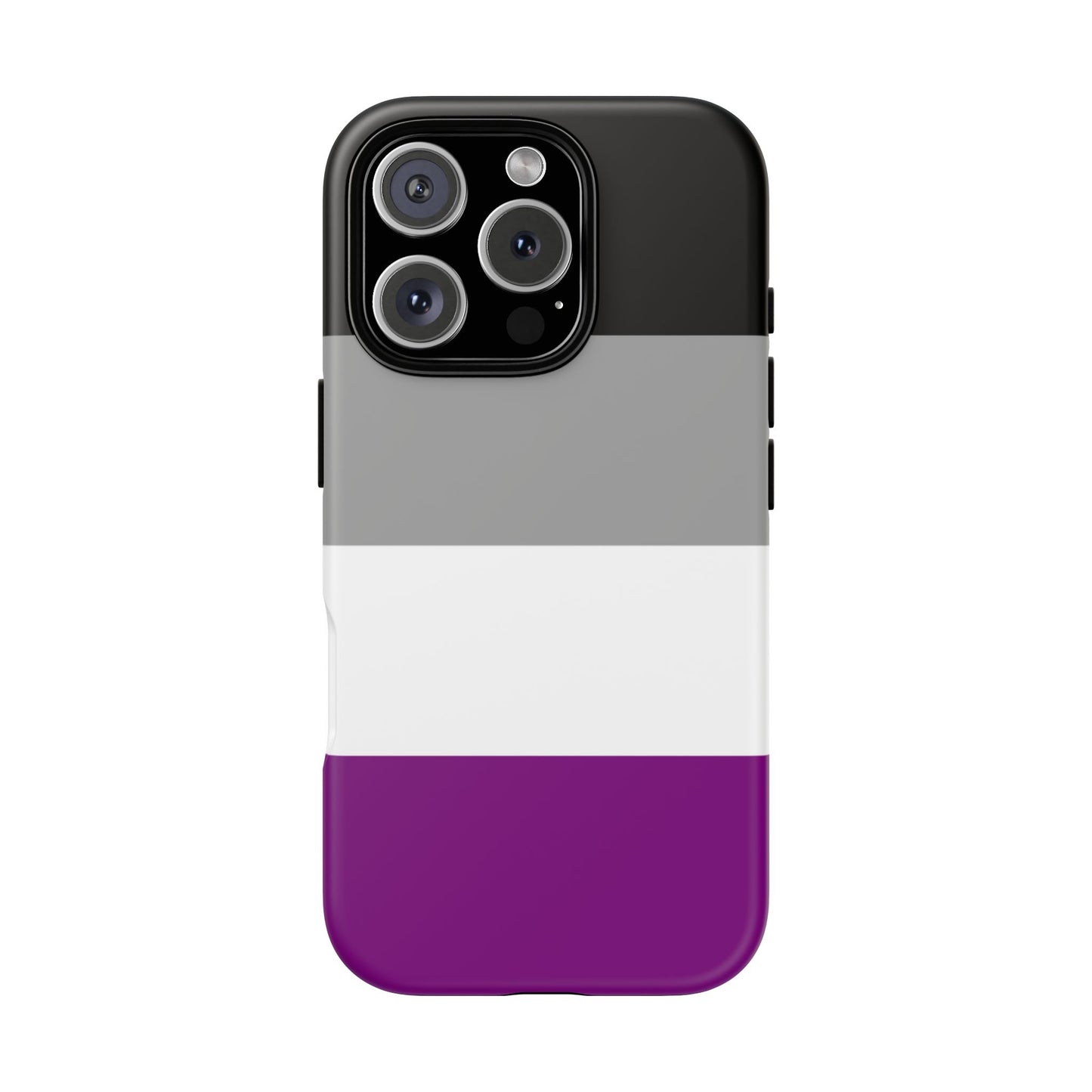 Asexual Pride iPhone Case – LGBTQ Flag Protective Cover for iPhone 11 12 13 14 15 16 17