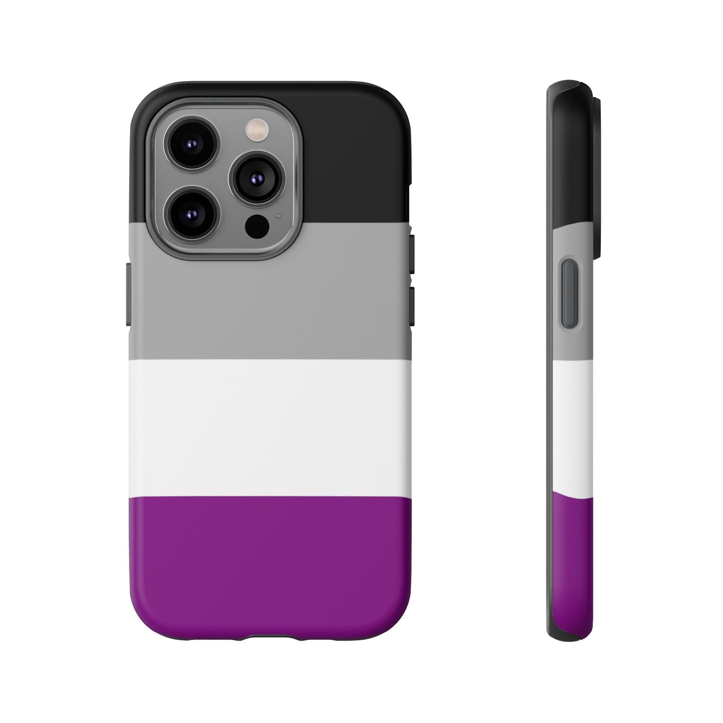 Asexual Pride iPhone Case – LGBTQ Flag Protective Cover for iPhone 11 12 13 14 15 16 17