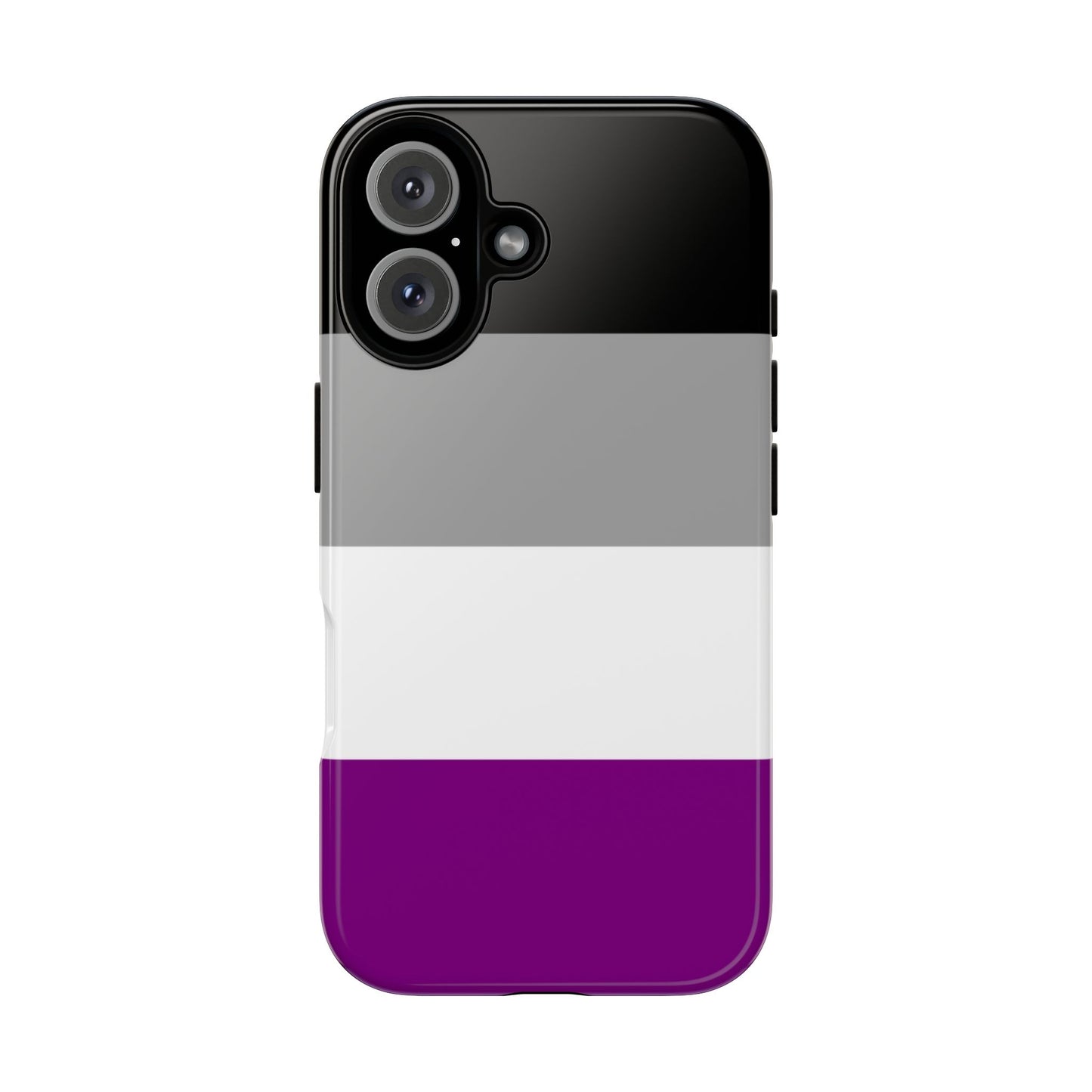 Asexual Pride iPhone Case – LGBTQ Flag Protective Cover for iPhone 11 12 13 14 15 16 17