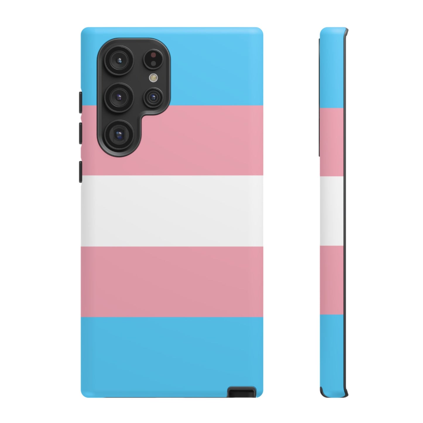 Transgender Pride Samsung Phone Case – LGBTQ Flag Protective Cover for Galaxy S21 S22 S23 S24 S25