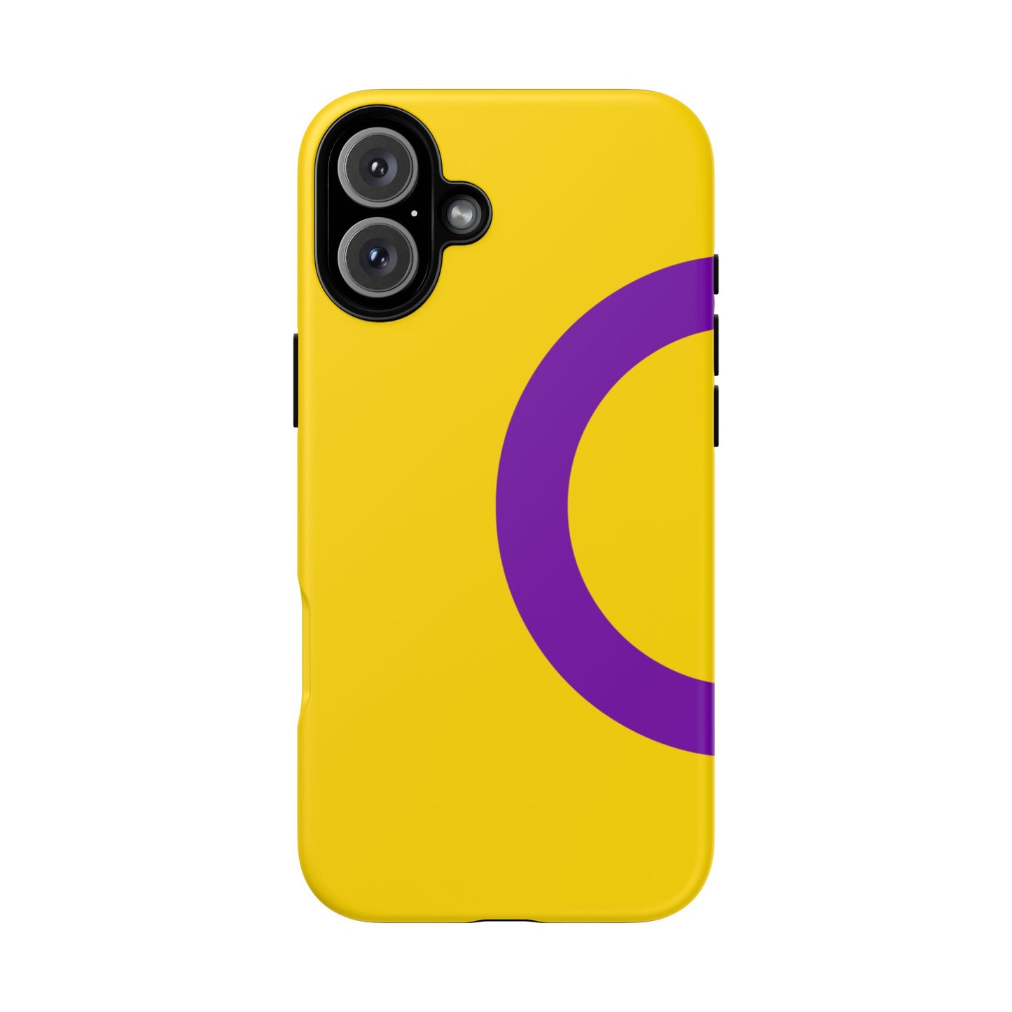 Intersex Pride iPhone Case – LGBTQ Flag Protective Cover for iPhone 11 12 13 14 15 16 17