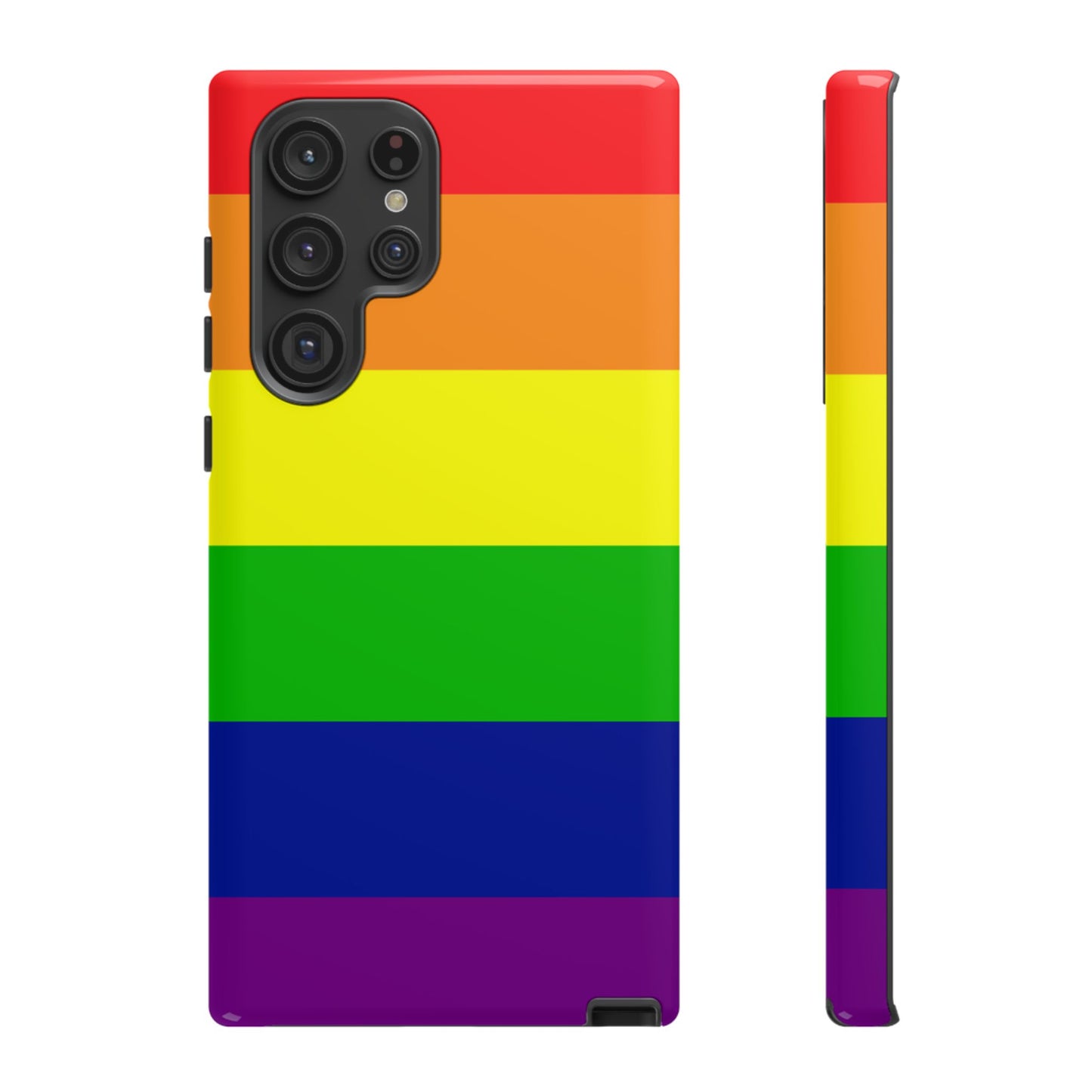 Rainbow Pride Samsung Phone Case – LGBTQ Flag Protective Cover for Galaxy S21 S22 S23 S24 S25