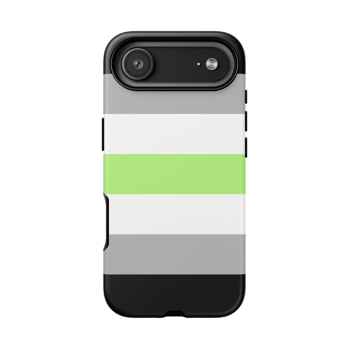 Agender Pride iPhone Case – LGBTQ Flag Protective Cover for iPhone 11 12 13 14 15 16 17