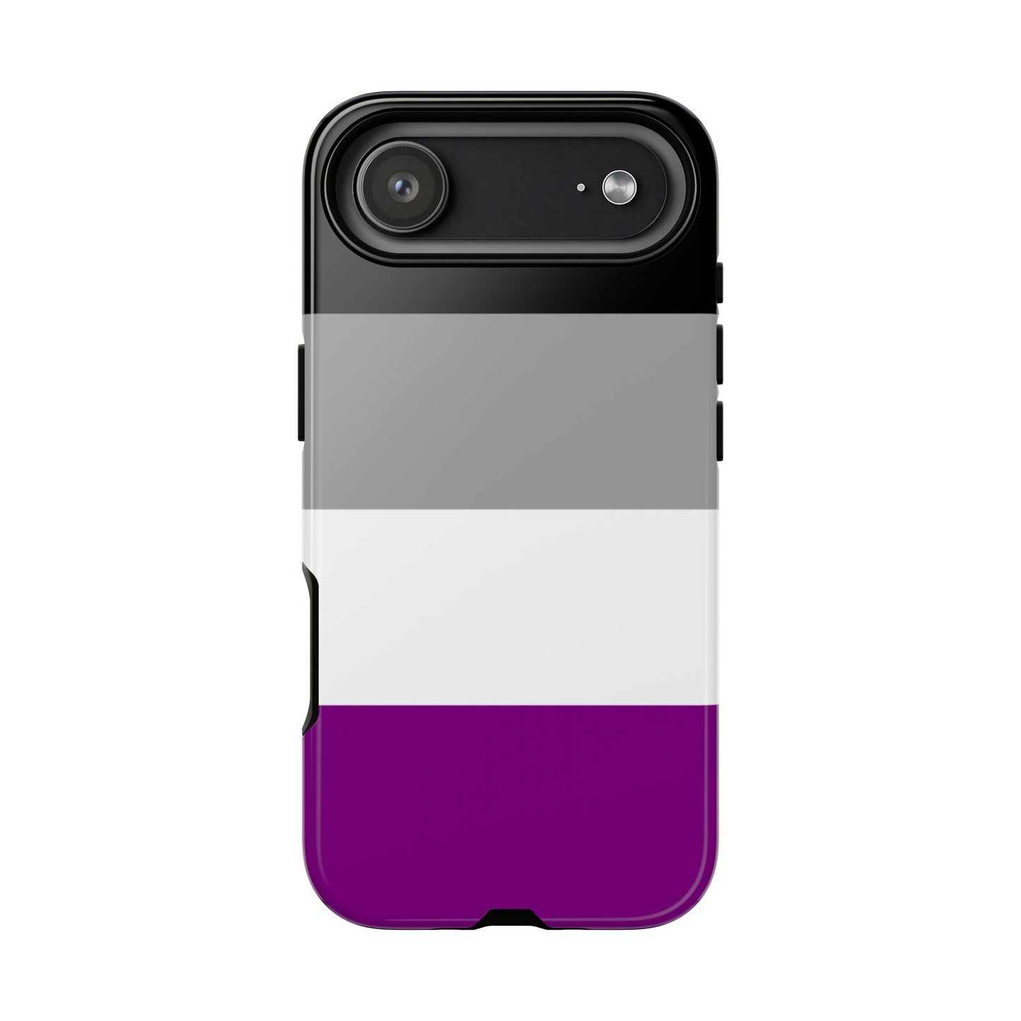 Asexual Pride iPhone Case – LGBTQ Flag Protective Cover for iPhone 11 12 13 14 15 16 17
