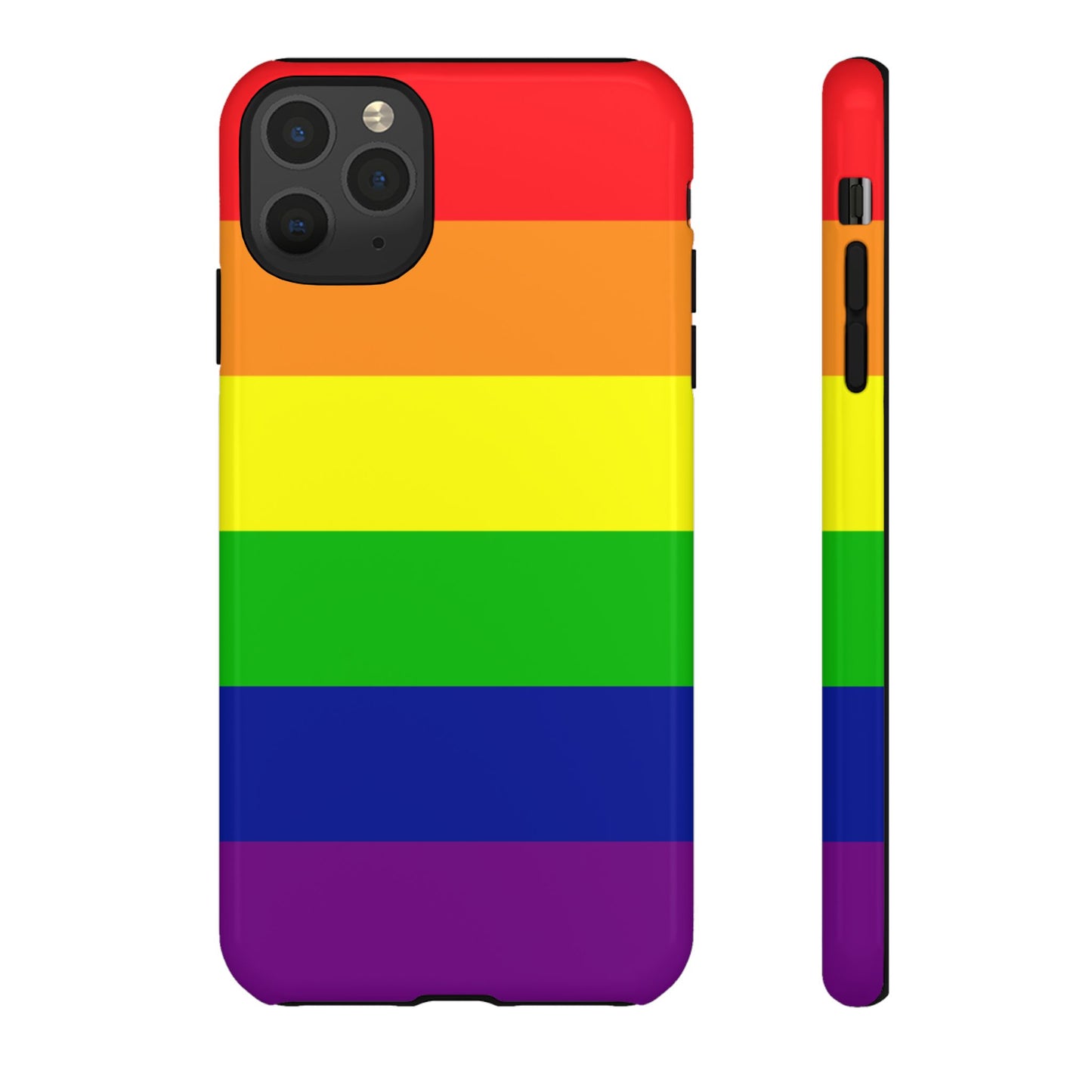 Rainbow Pride iPhone Case – LGBTQ Flag Protective Cover for iPhone 11 12 13 14 15 16 17