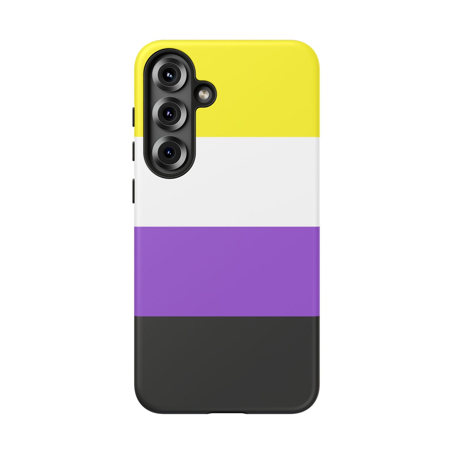 Nonbinary Pride Samsung Phone Case – LGBTQ Flag Protective Cover for Galaxy S21 S22 S23 S24 S25
