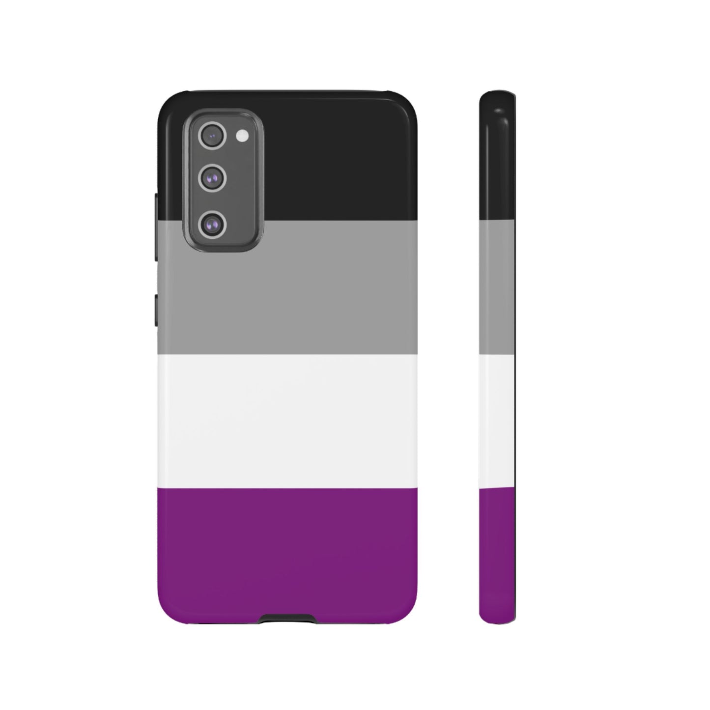 Asexual Pride Samsung Phone Case – LGBTQ Flag Protective Cover for Galaxy S21 S22 S23 S24 S25