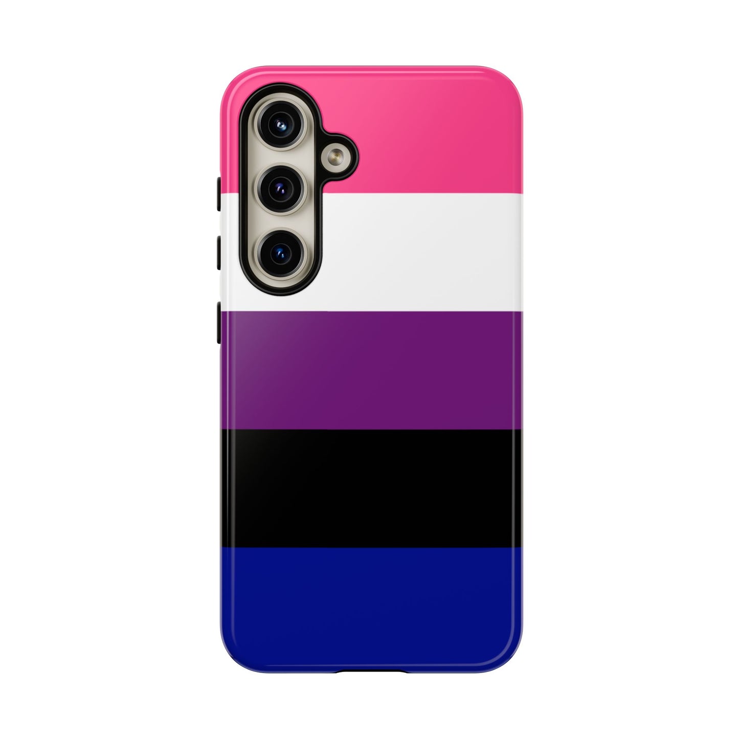 Genderfluid Pride Samsung Phone Case – LGBTQ Flag Protective Cover for Galaxy S21 S22 S23 S24 S25