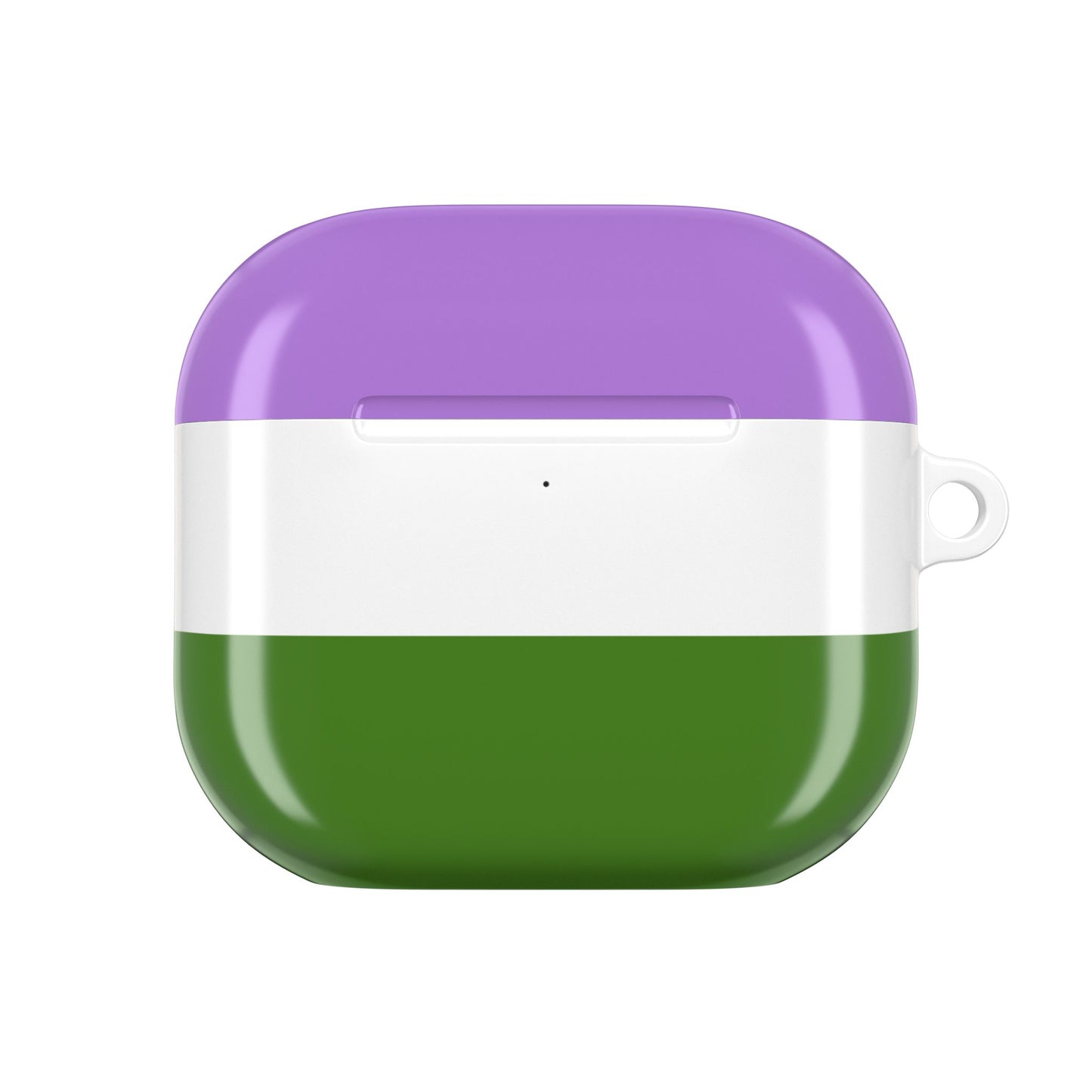 Genderqueer Pride Flag AirPods Case Cover | LGBTQ AirPods Case for AirPods Pro & Gen 1–4