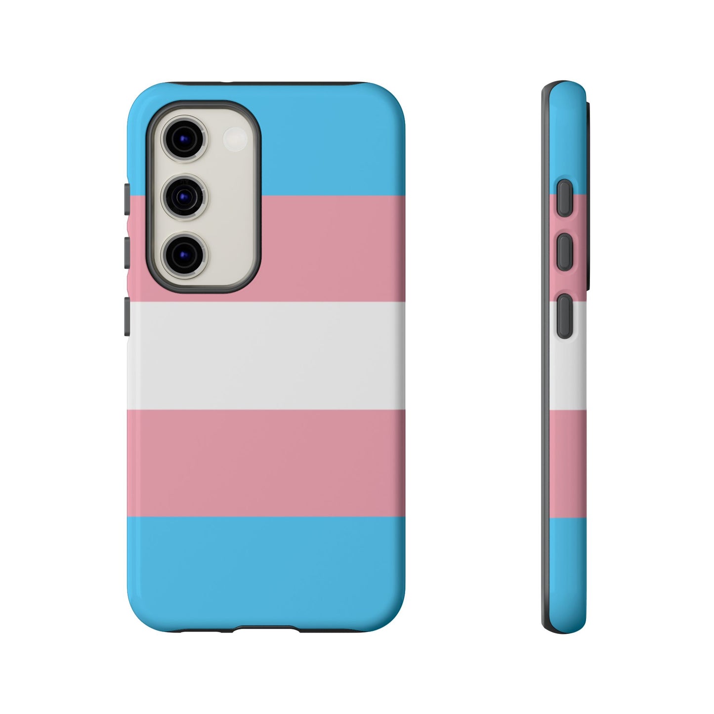 Transgender Pride Samsung Phone Case – LGBTQ Flag Protective Cover for Galaxy S21 S22 S23 S24 S25