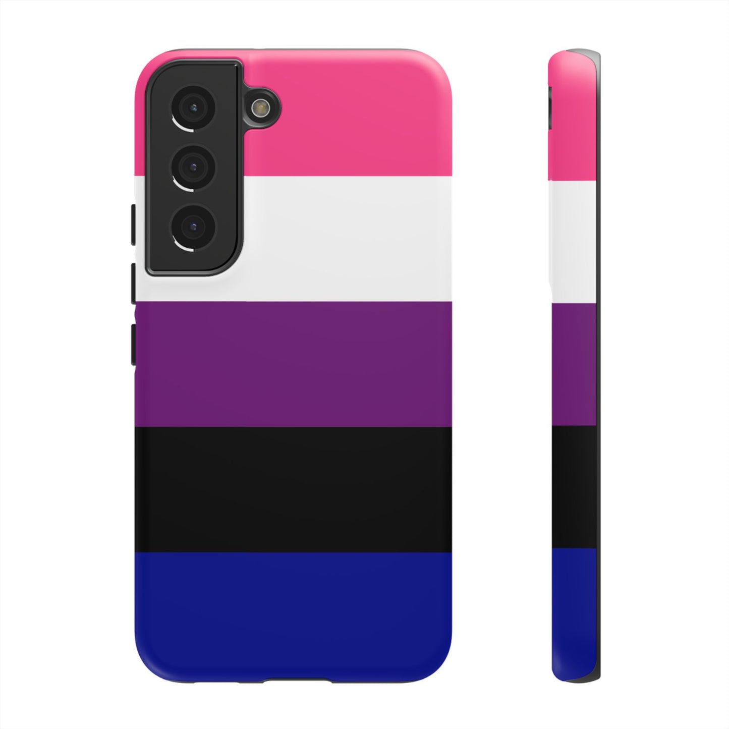 Genderfluid Pride Samsung Phone Case – LGBTQ Flag Protective Cover for Galaxy S21 S22 S23 S24 S25