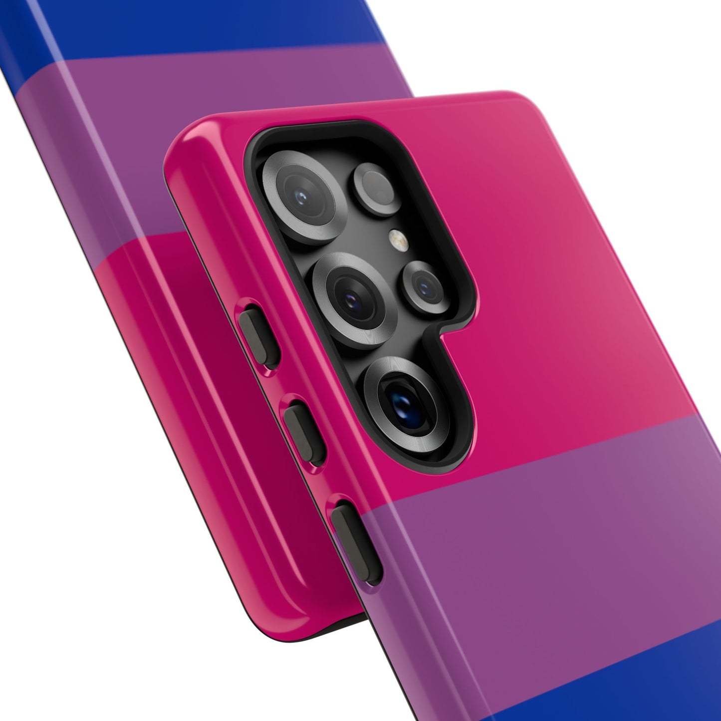 Bisexual Pride Samsung Phone Case – LGBTQ Flag Protective Cover for Galaxy S21 S22 S23 S24 S25