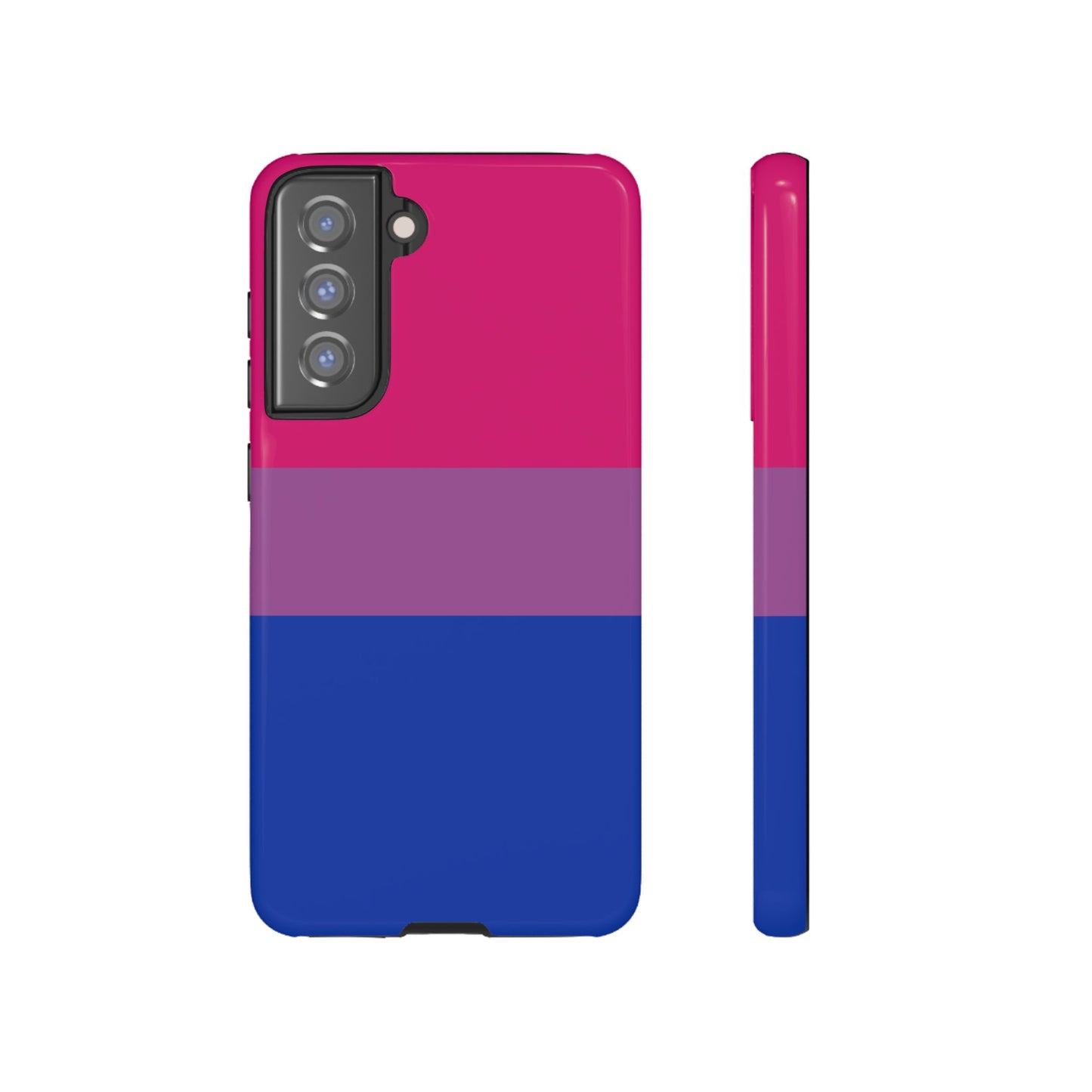 Bisexual Pride Samsung Phone Case – LGBTQ Flag Protective Cover for Galaxy S21 S22 S23 S24 S25