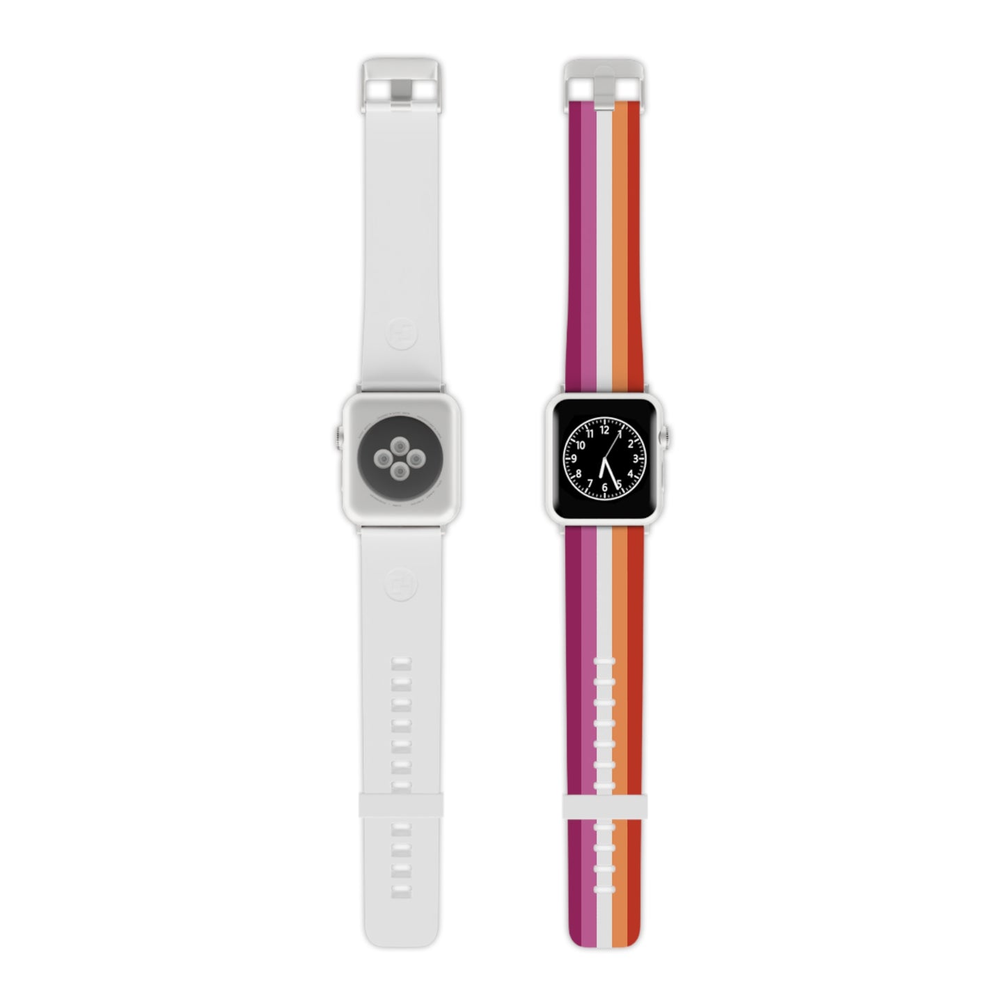 Lesbian Pride Apple Watch Band – LGBTQ Silicone Strap