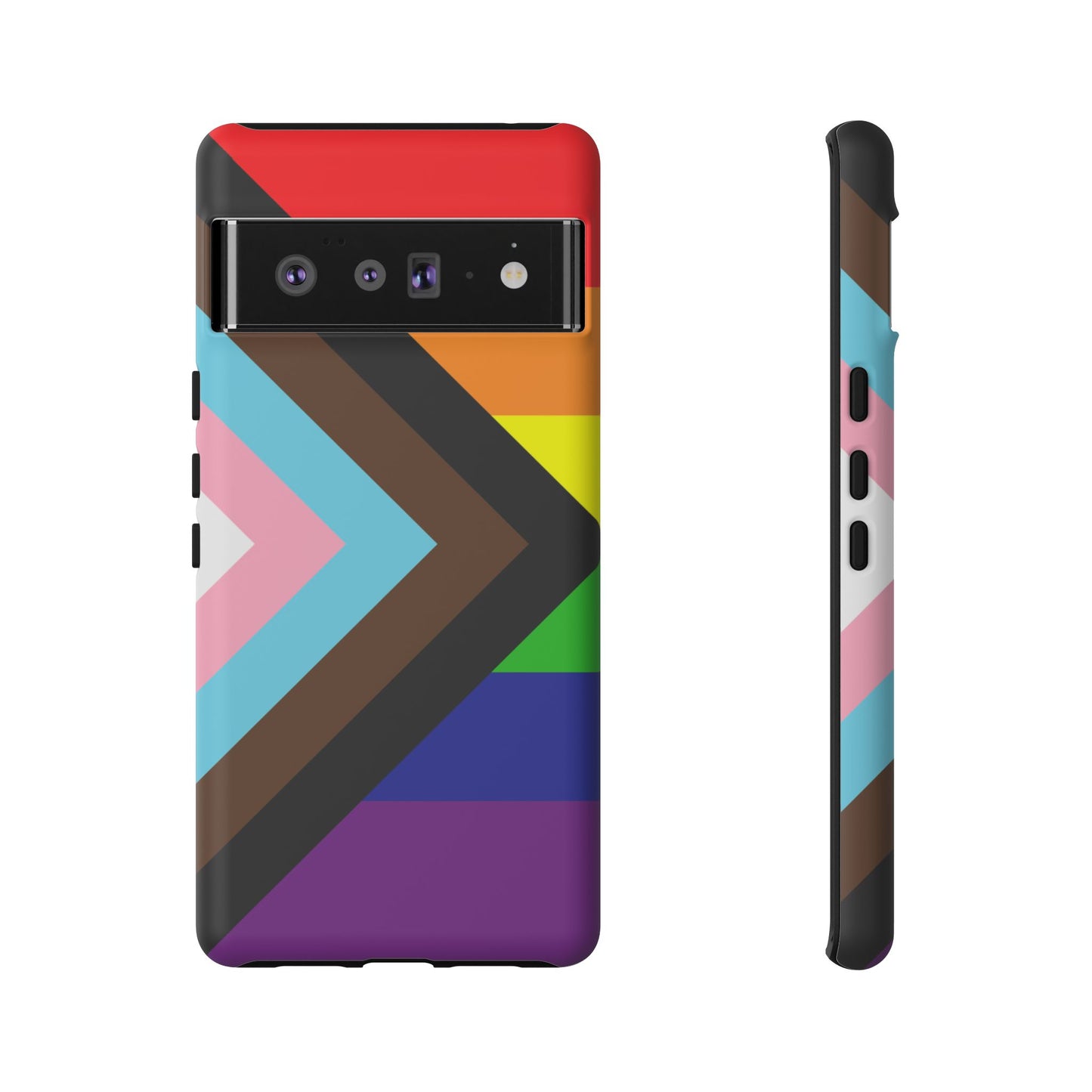 Progress Pride Google Pixel Phone Case – LGBTQ Protective Cover for Pixel 6 7 8 9
