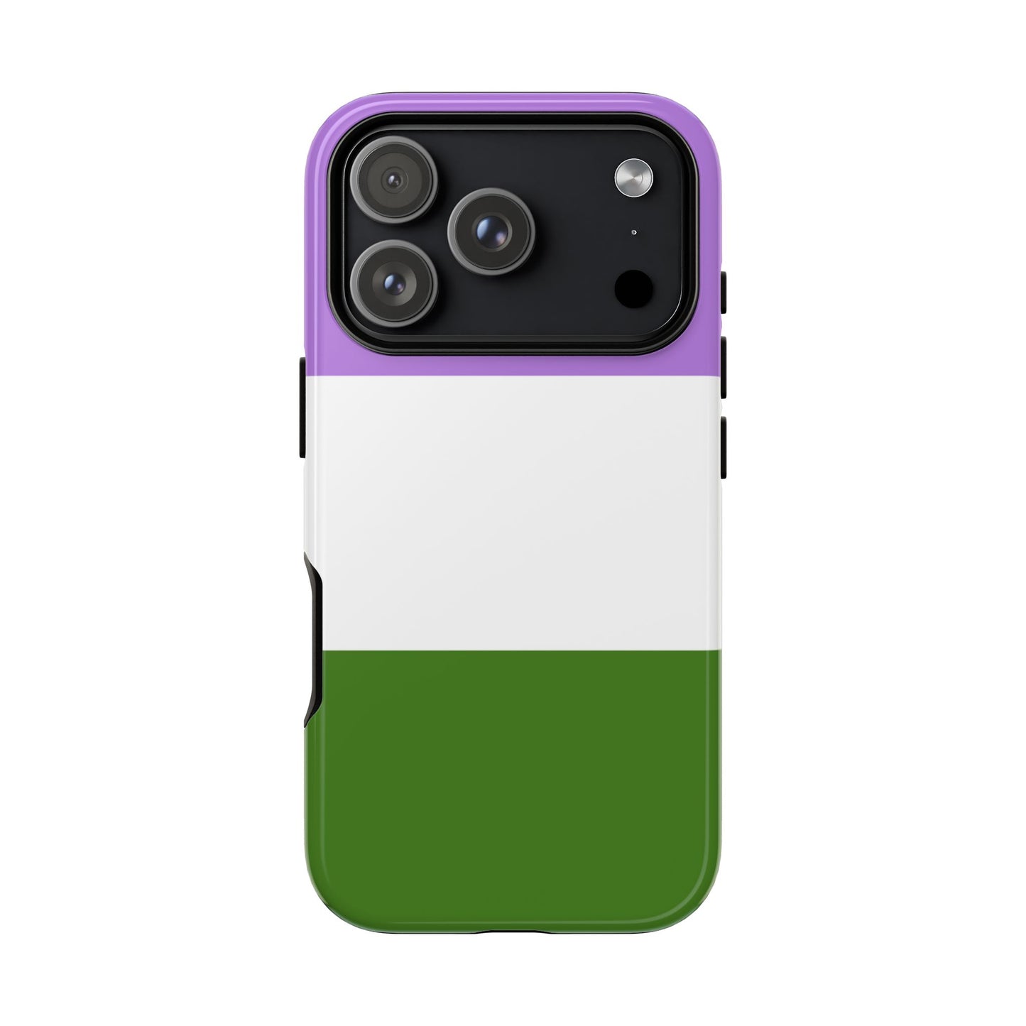 Genderqueer Pride iPhone Case – LGBTQ Flag Protective Cover for iPhone 11 12 13 14 15 16 17