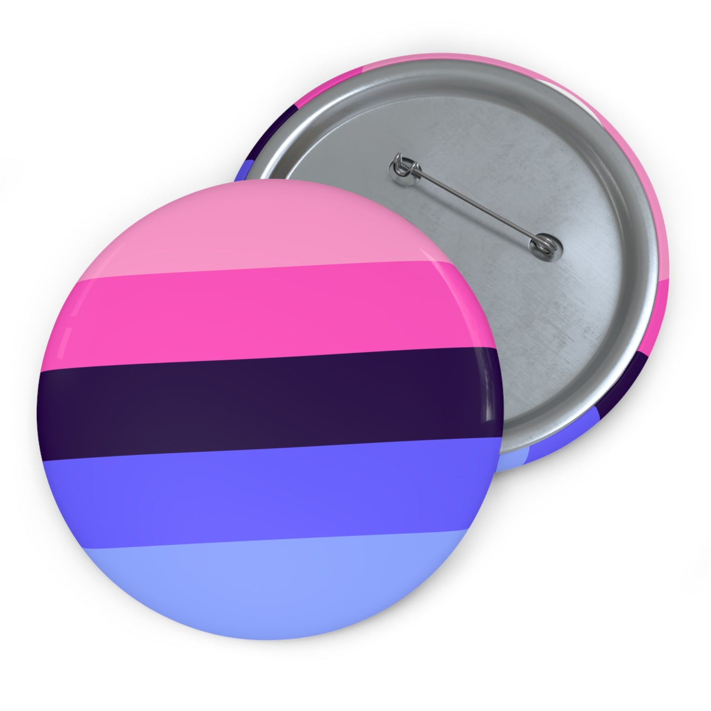 Omnisexual Pride Pin Button – LGBTQ Flag Badge