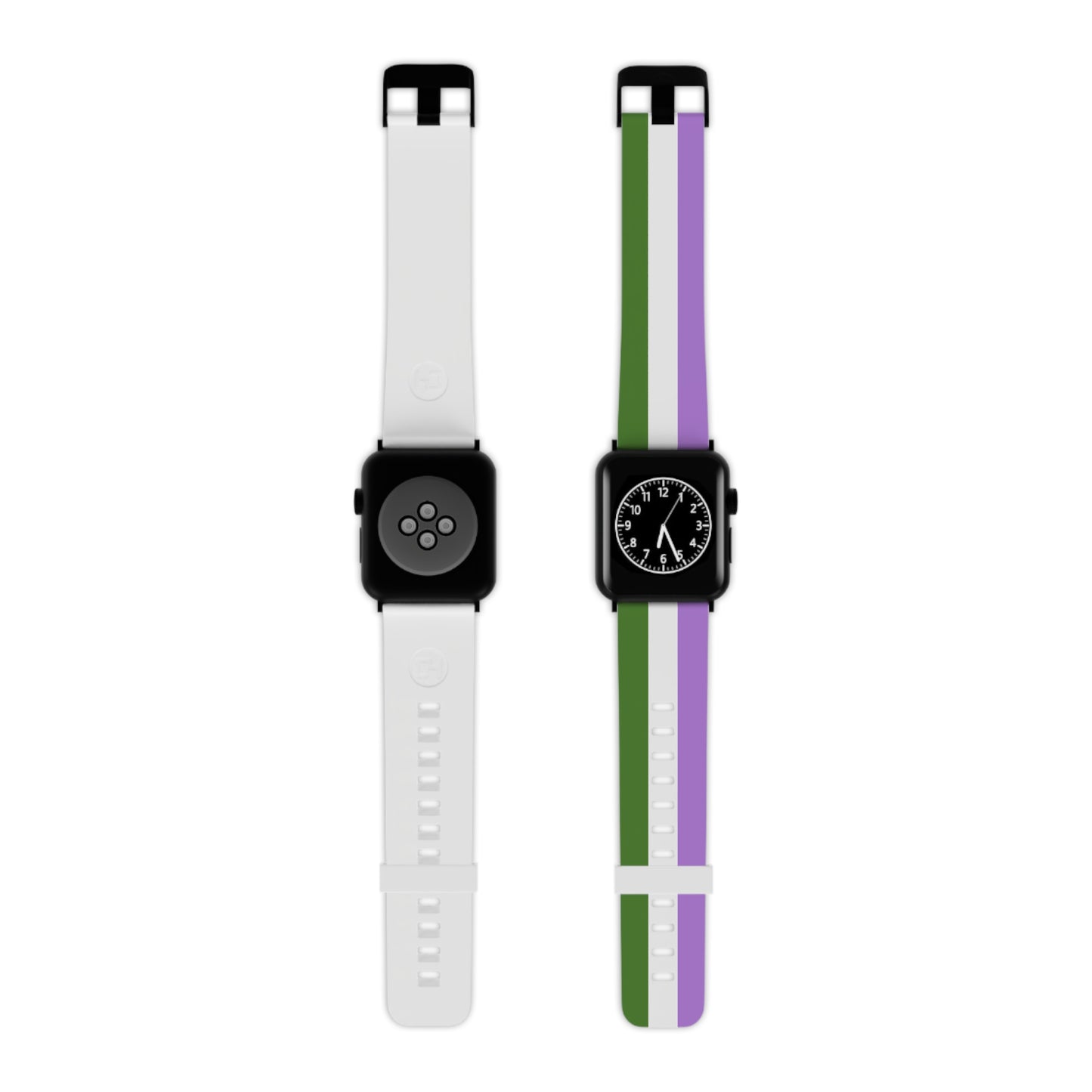 Genderqueer Pride Apple Watch Band – LGBTQ Silicone Strap
