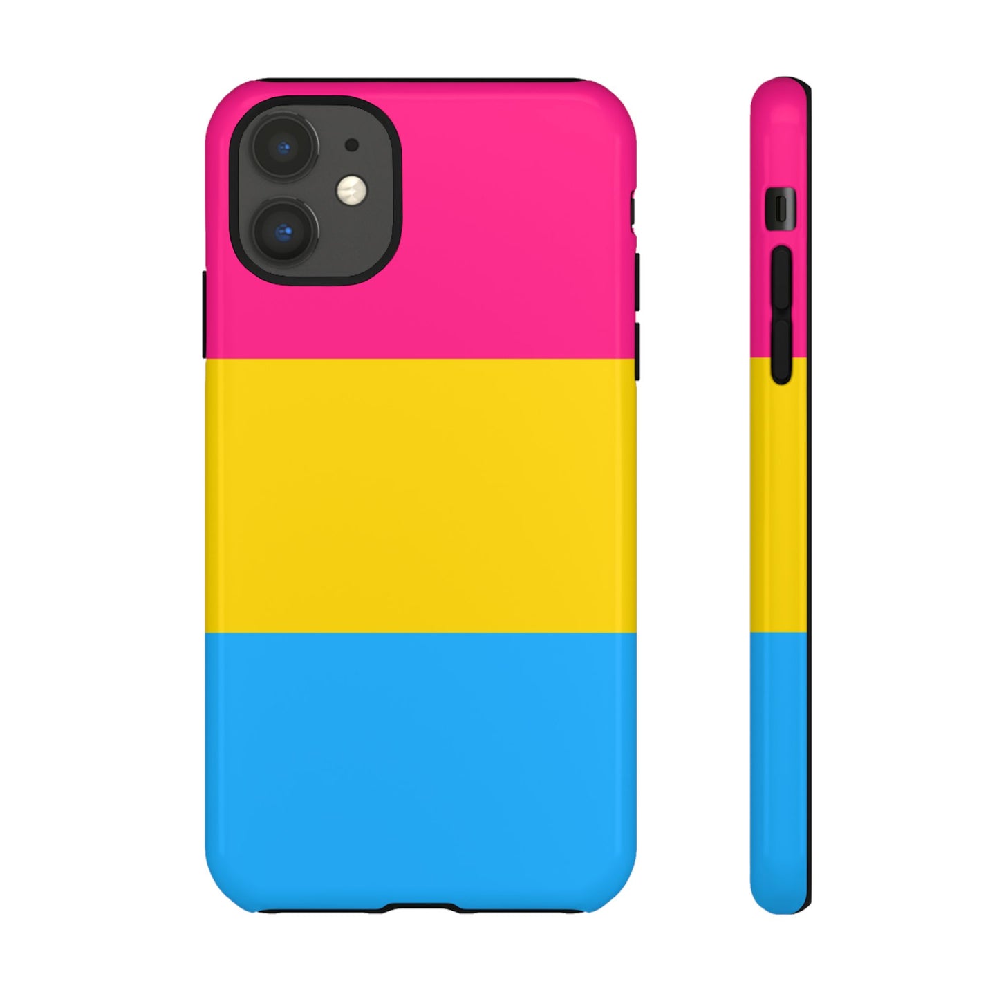 Pansexual Pride iPhone Case – LGBTQ Flag Protective Cover for iPhone 11 12 13 14 15 16 17