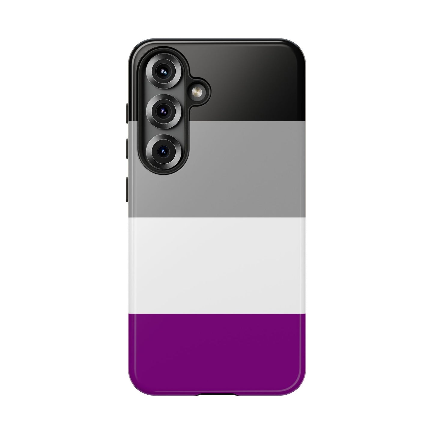 Asexual Pride Samsung Phone Case – LGBTQ Flag Protective Cover for Galaxy S21 S22 S23 S24 S25