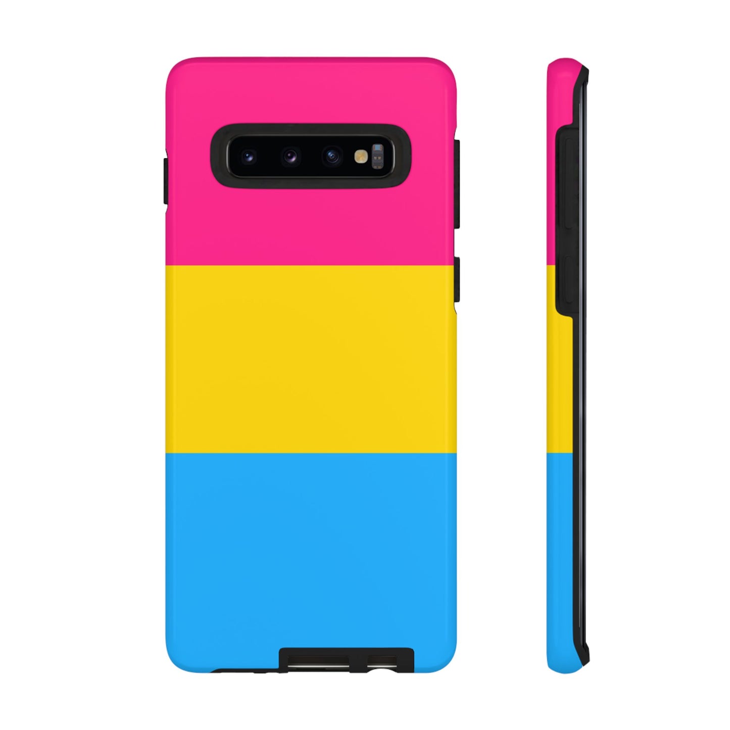 Pansexual Pride Samsung Phone Case – LGBTQ Flag Protective Cover for Galaxy S21 S22 S23 S24 S25