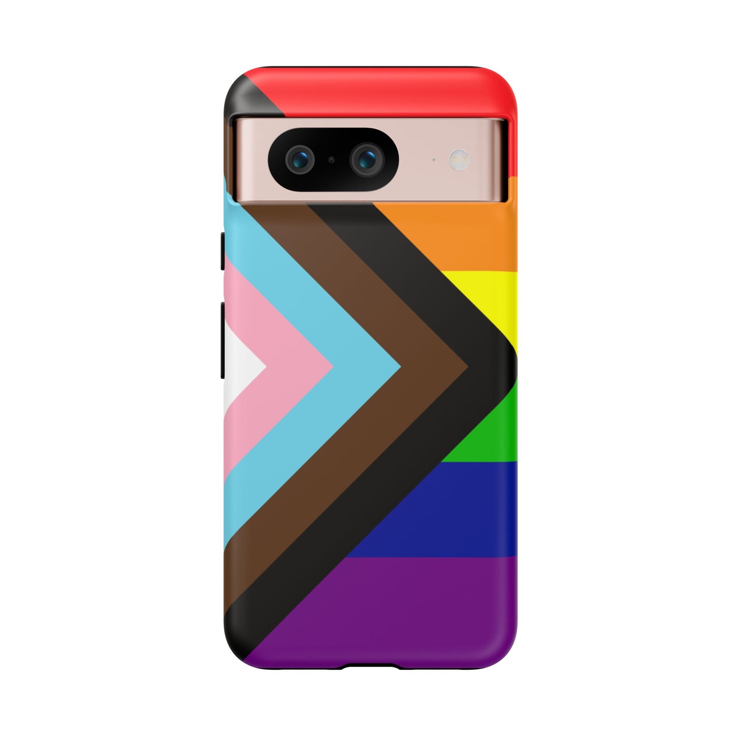 Progress Pride Google Pixel Phone Case – LGBTQ Protective Cover for Pixel 6 7 8 9