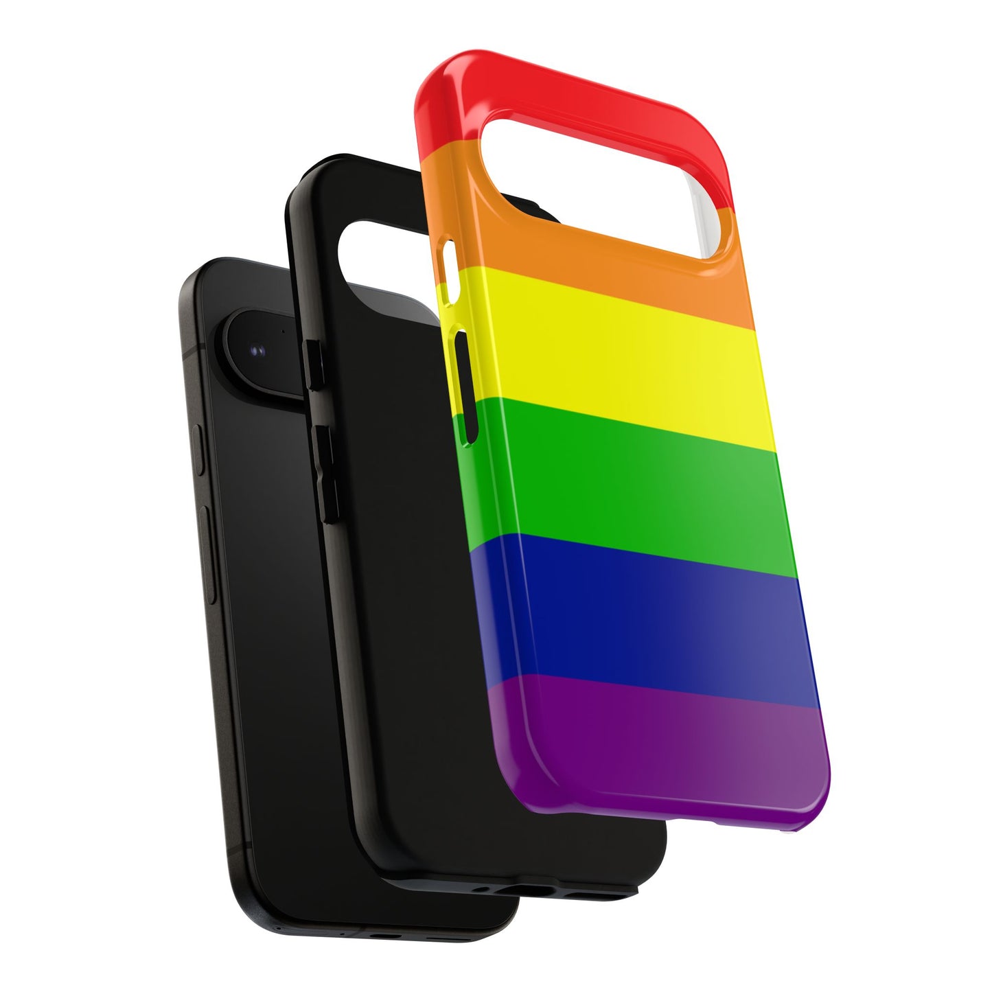 Rainbow Pride Google Pixel Phone Case – LGBTQ Protective Cover for Pixel 6 7 8 9