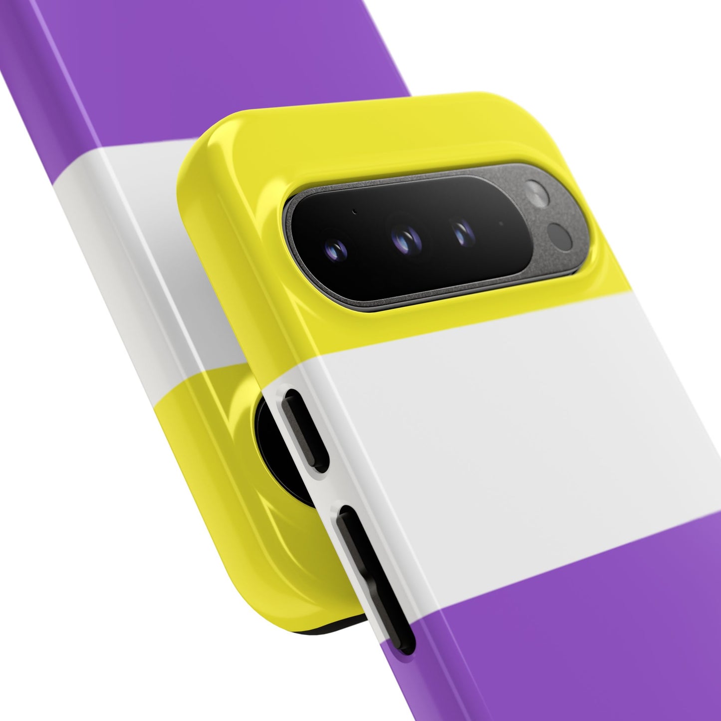 Nonbinary Pride Google Pixel Phone Case – LGBTQ Protective Cover for Pixel 6 7 8 9