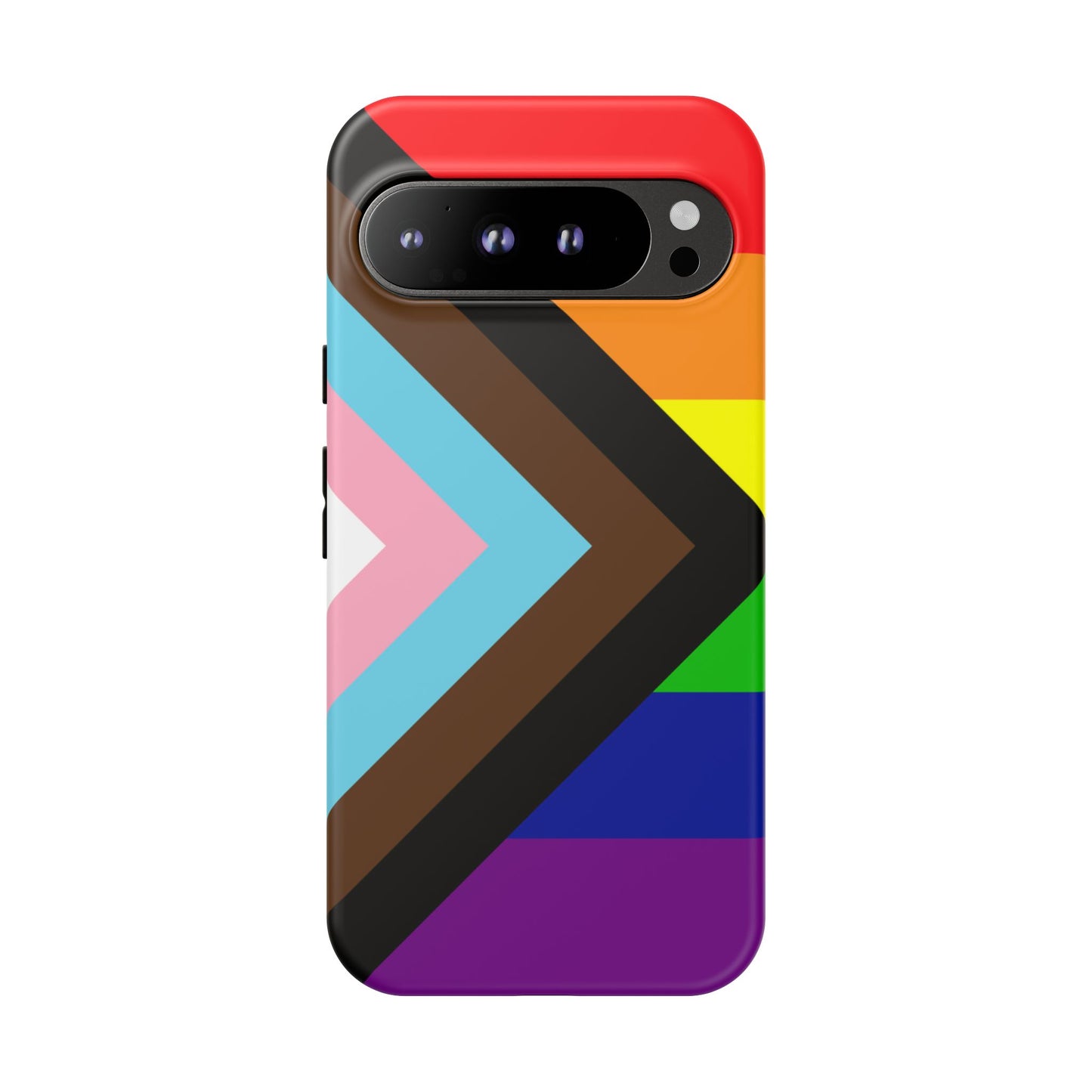 Progress Pride Google Pixel Phone Case – LGBTQ Protective Cover for Pixel 6 7 8 9