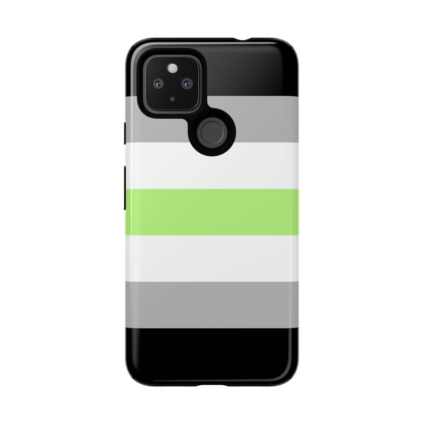 Agender Pride Google Pixel Phone Case – LGBTQ Protective Cover for Pixel 6 7 8 9