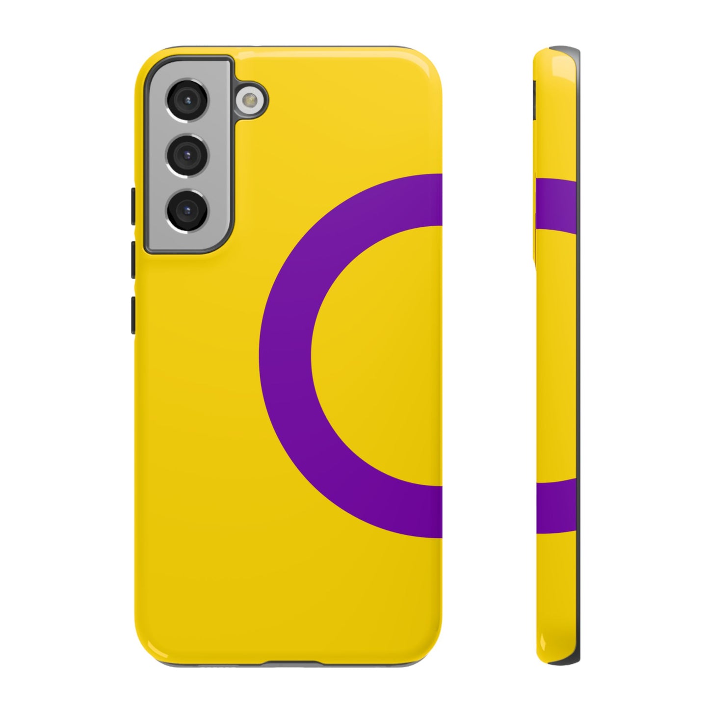 Intersex Pride Samsung Phone Case – LGBTQ Flag Protective Cover for Galaxy S21 S22 S23 S24 S25