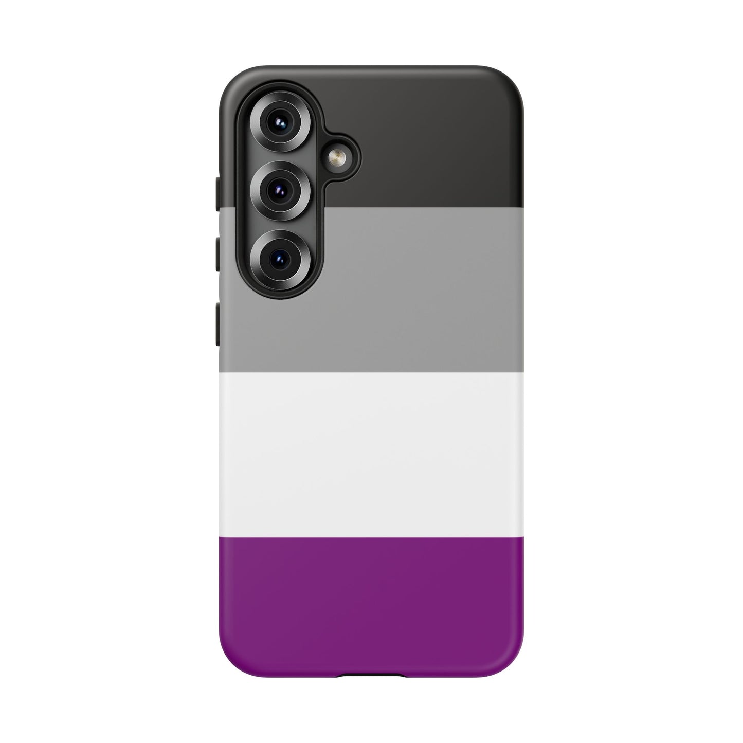 Asexual Pride Samsung Phone Case – LGBTQ Flag Protective Cover for Galaxy S21 S22 S23 S24 S25