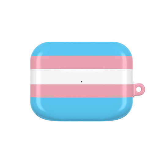 Transgender Pride Flag AirPods Case Cover | LGBTQ AirPods Case for AirPods Pro & Gen 1–4