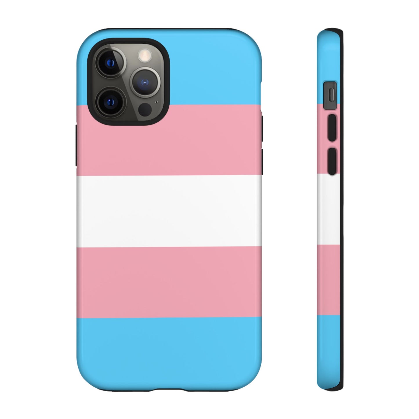 Transgender Pride iPhone Case – LGBTQ Flag Protective Cover for iPhone 11 12 13 14 15 16 17