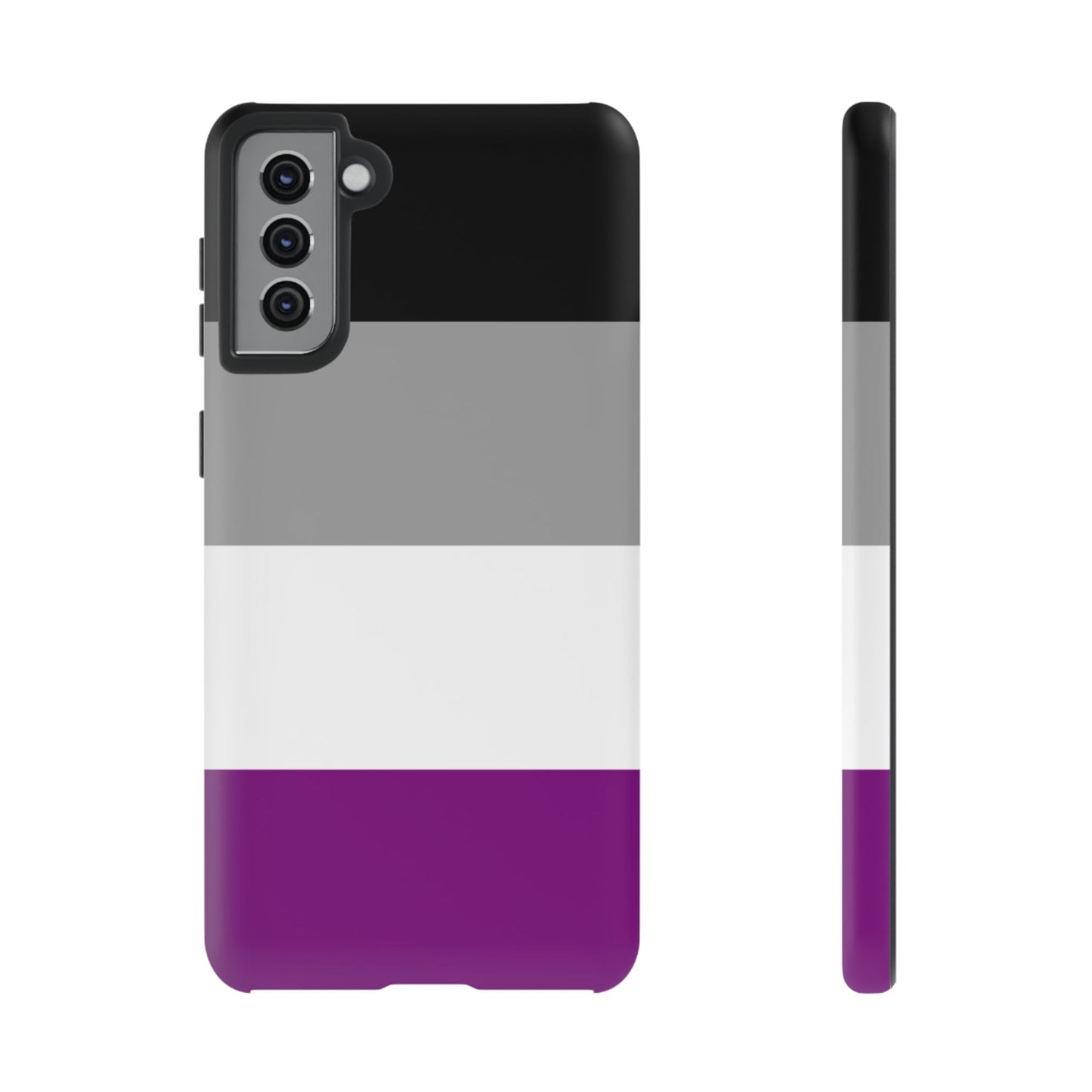 Asexual Pride Samsung Phone Case – LGBTQ Flag Protective Cover for Galaxy S21 S22 S23 S24 S25