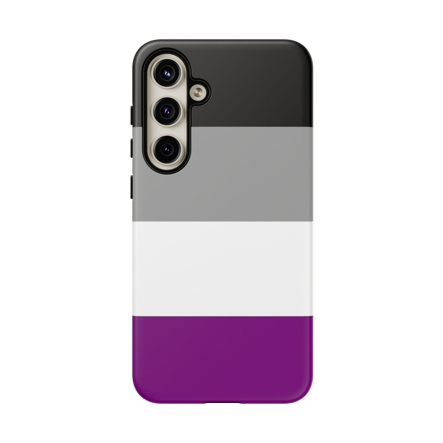 Asexual Pride Samsung Phone Case – LGBTQ Flag Protective Cover for Galaxy S21 S22 S23 S24 S25