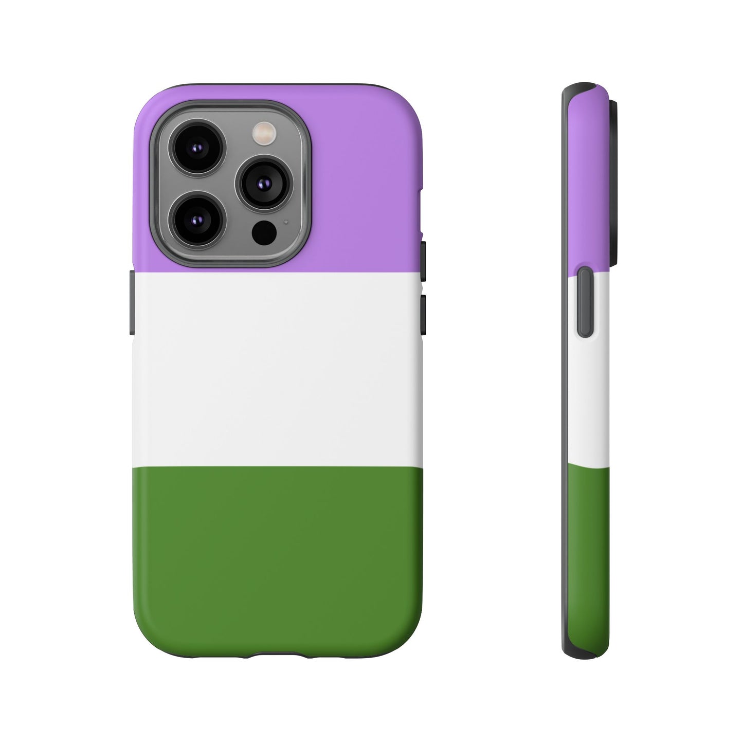 Genderqueer Pride iPhone Case – LGBTQ Flag Protective Cover for iPhone 11 12 13 14 15 16 17