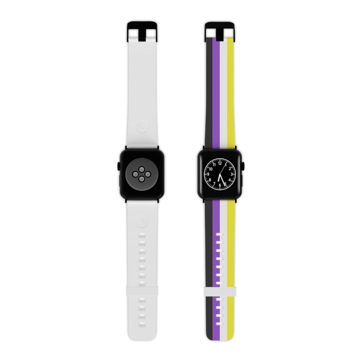 Non Binary Pride Apple Watch Band – LGBTQ Silicone Strap