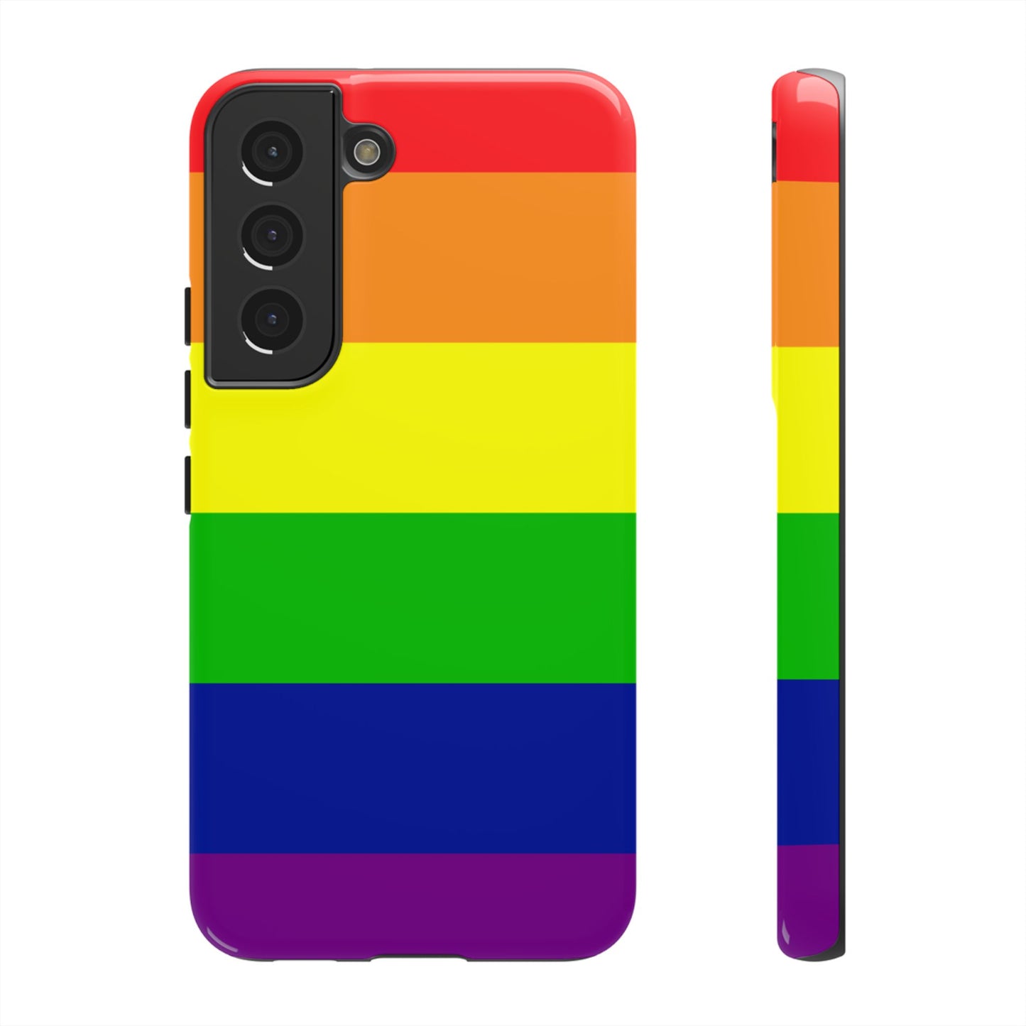 Rainbow Pride Samsung Phone Case – LGBTQ Flag Protective Cover for Galaxy S21 S22 S23 S24 S25