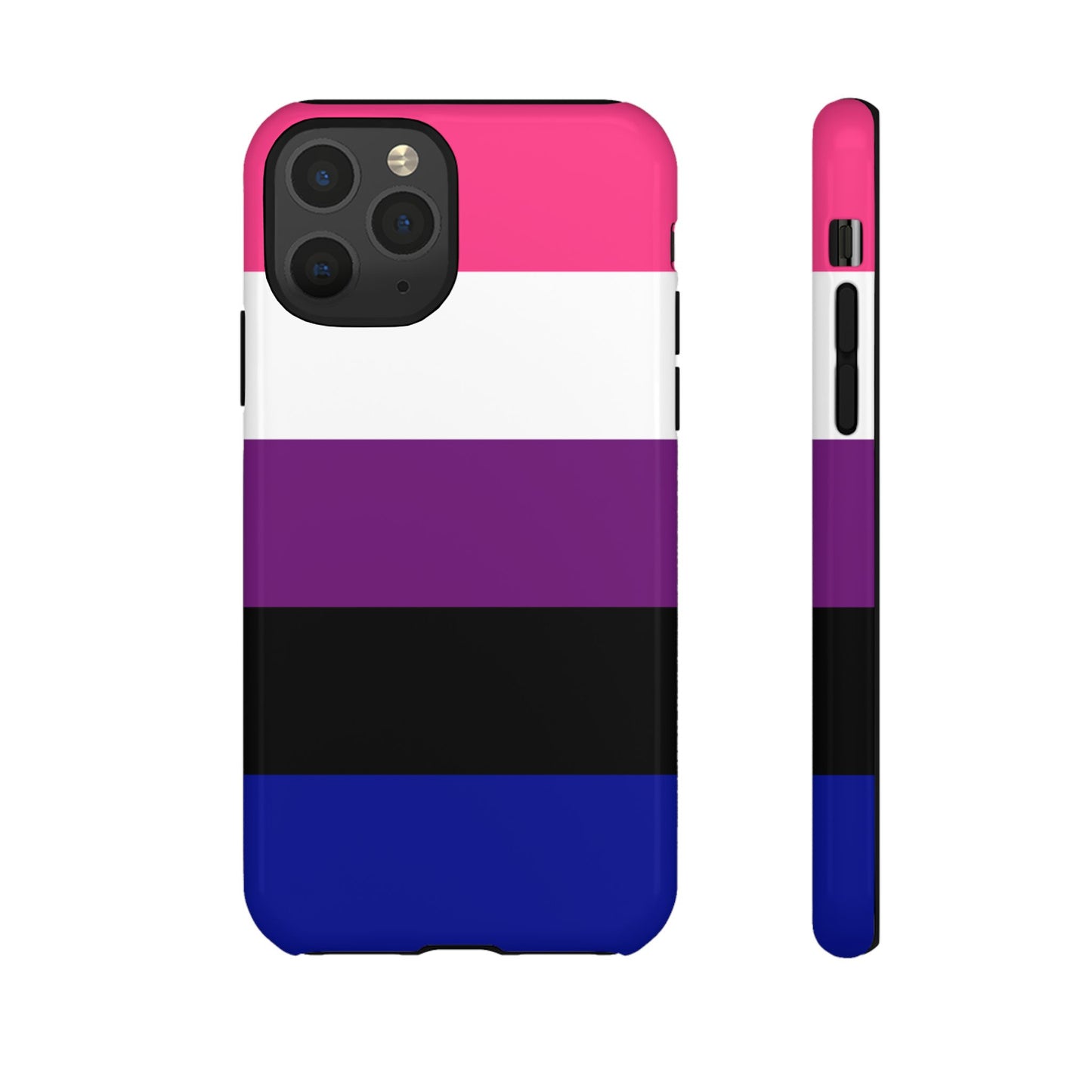 Genderfluid Pride iPhone Case – LGBTQ Flag Protective Cover for iPhone 11 12 13 14 15 16 17