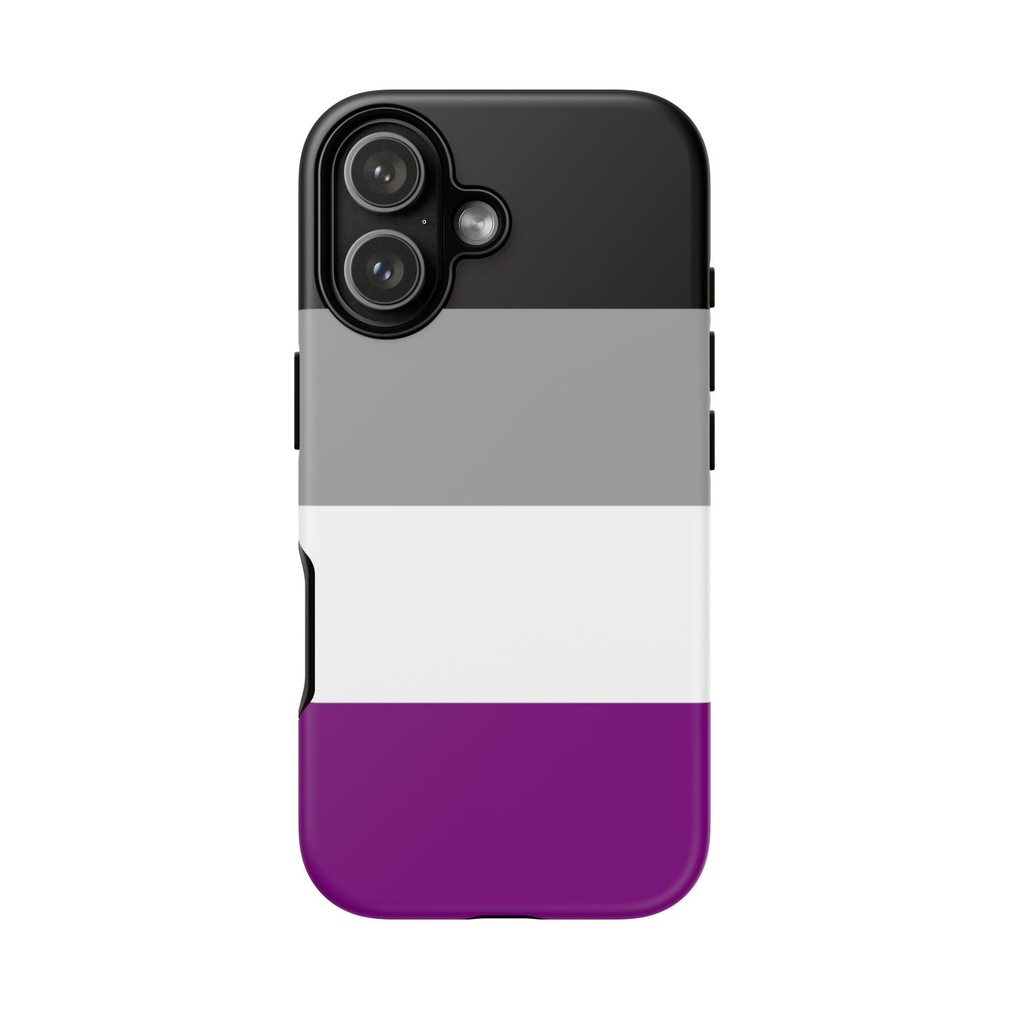 Asexual Pride iPhone Case – LGBTQ Flag Protective Cover for iPhone 11 12 13 14 15 16 17
