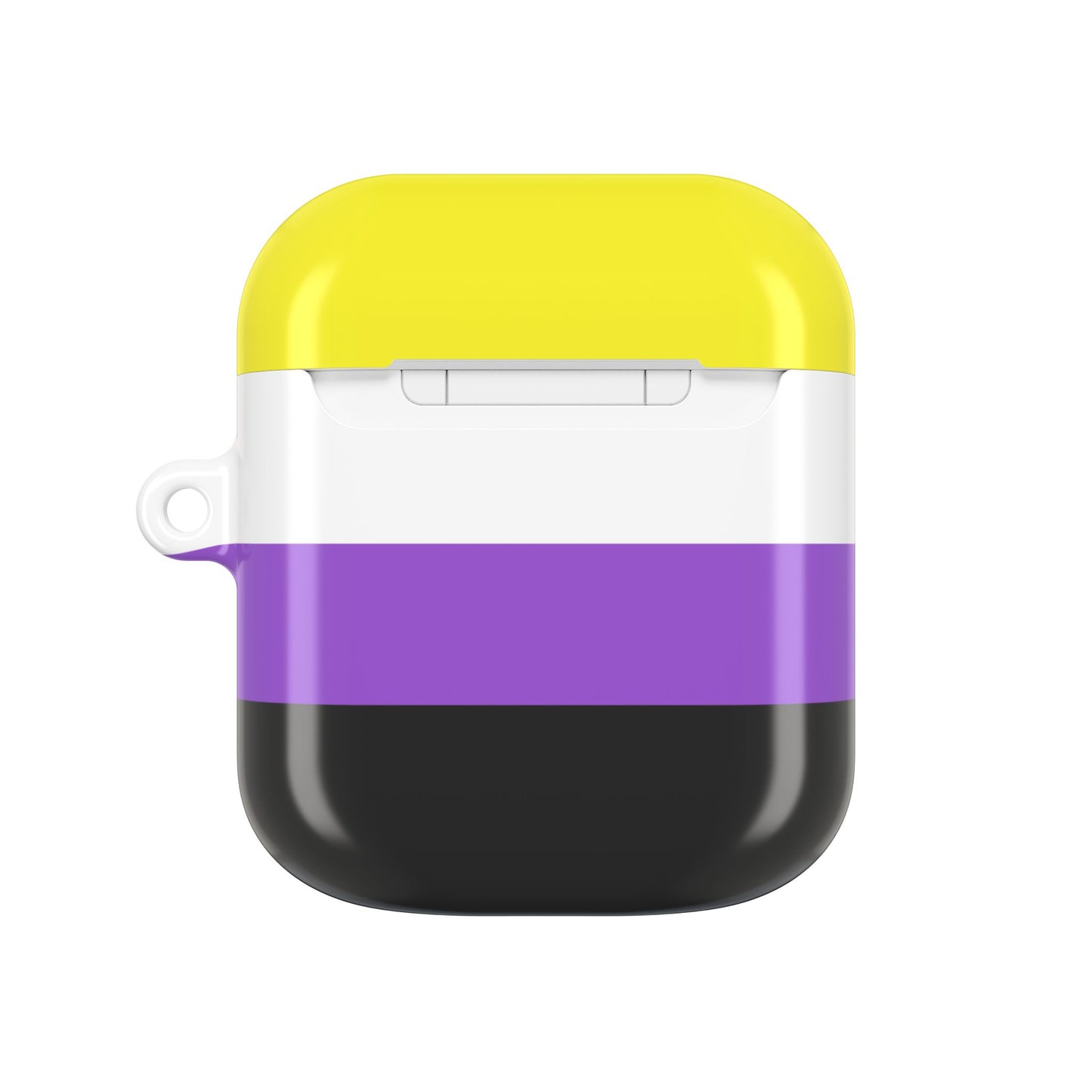 Nonbinary Pride Flag AirPods Case Cover | LGBTQ AirPods Case for AirPods Pro & Gen 1–4