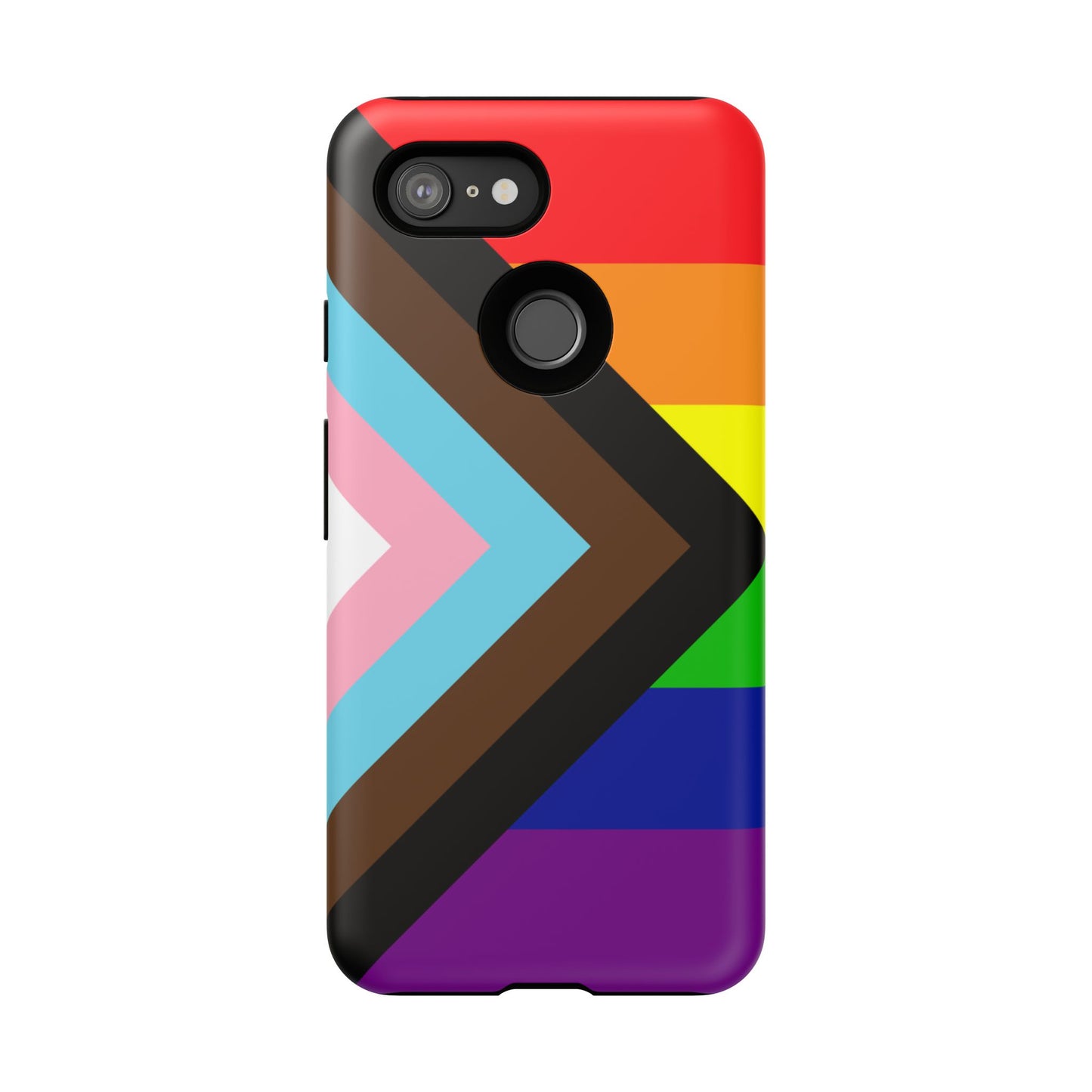 Progress Pride Google Pixel Phone Case – LGBTQ Protective Cover for Pixel 6 7 8 9