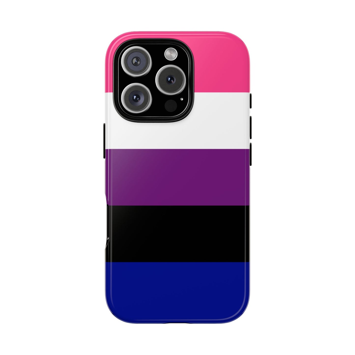 Genderfluid Pride iPhone Case – LGBTQ Flag Protective Cover for iPhone 11 12 13 14 15 16 17