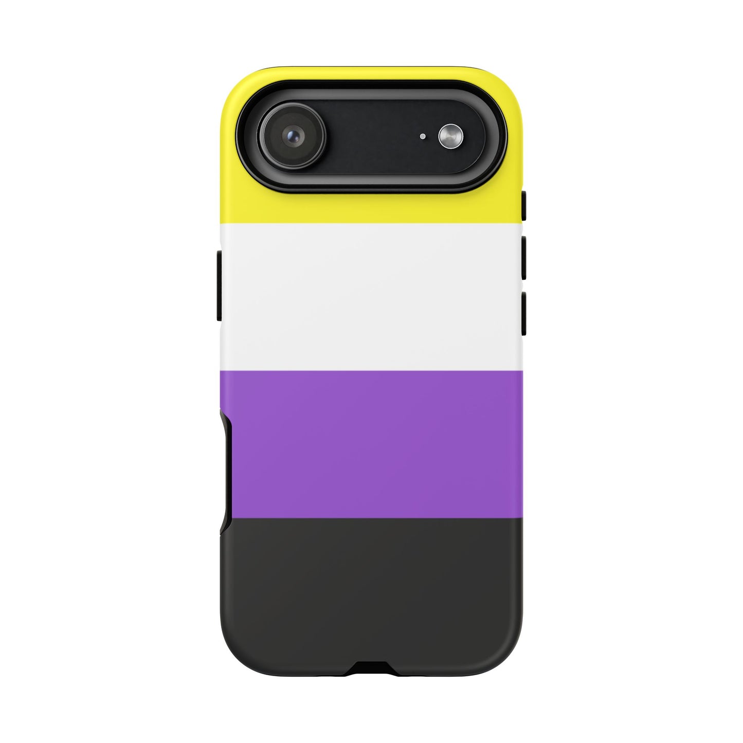 Nonbinary Pride iPhone Case – LGBTQ Flag Protective Cover for iPhone 11 12 13 14 15 16 17