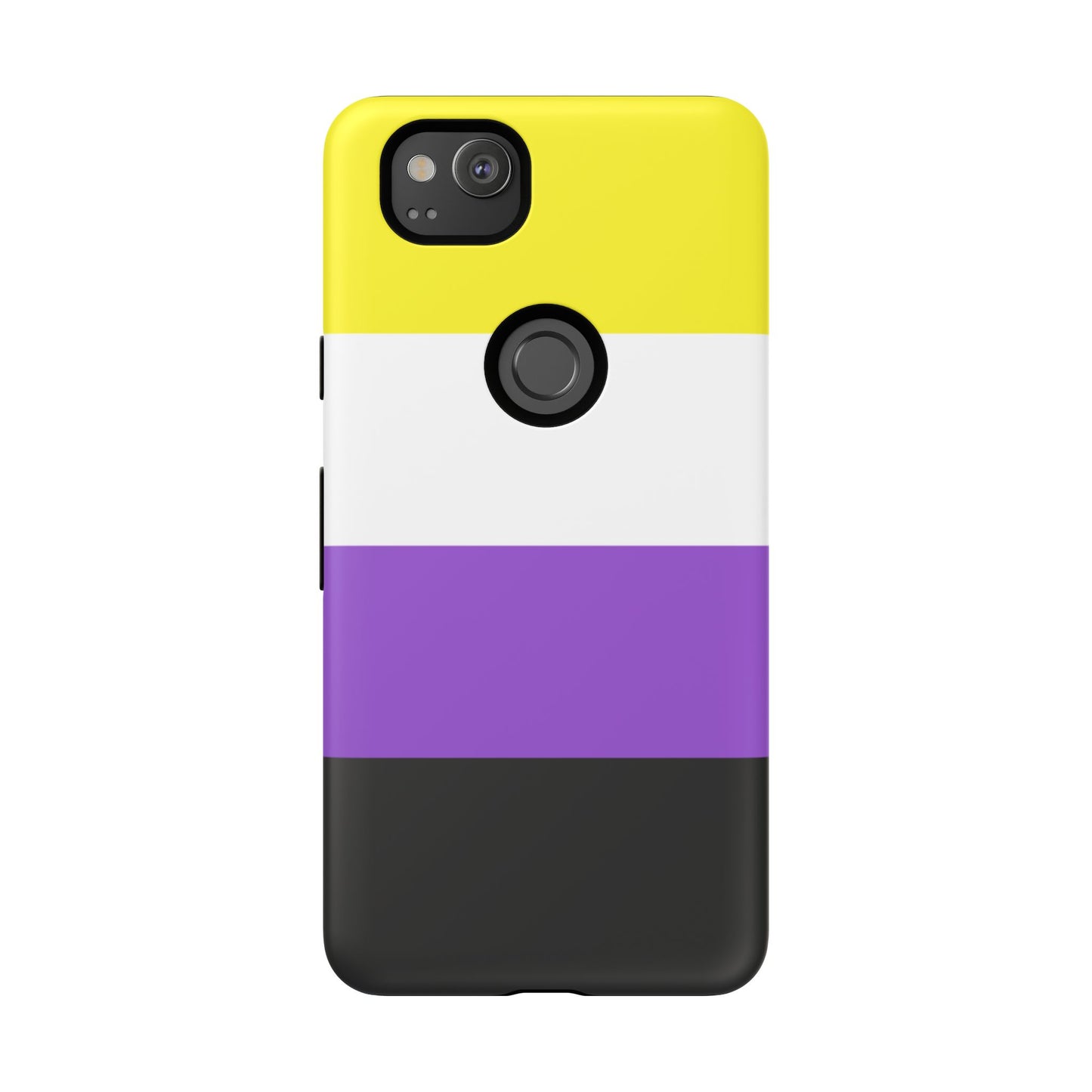 Nonbinary Pride Google Pixel Phone Case – LGBTQ Protective Cover for Pixel 6 7 8 9