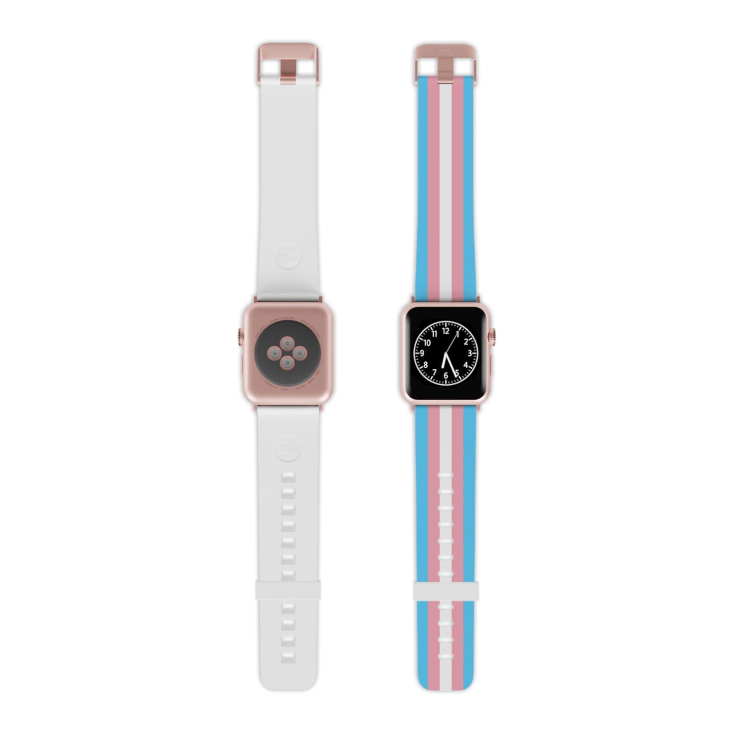Transgender Pride Apple Watch Band – LGBTQ Silicone Strap