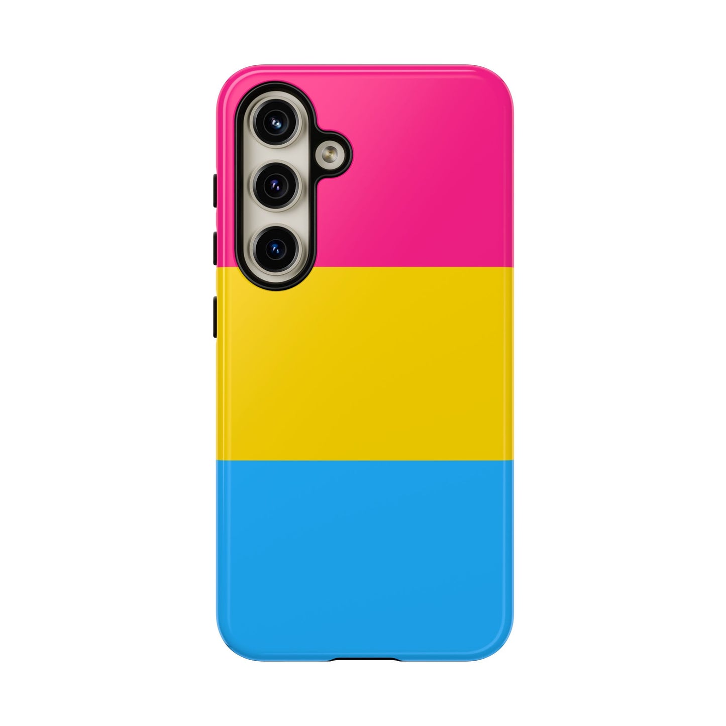Pansexual Pride Samsung Phone Case – LGBTQ Flag Protective Cover for Galaxy S21 S22 S23 S24 S25