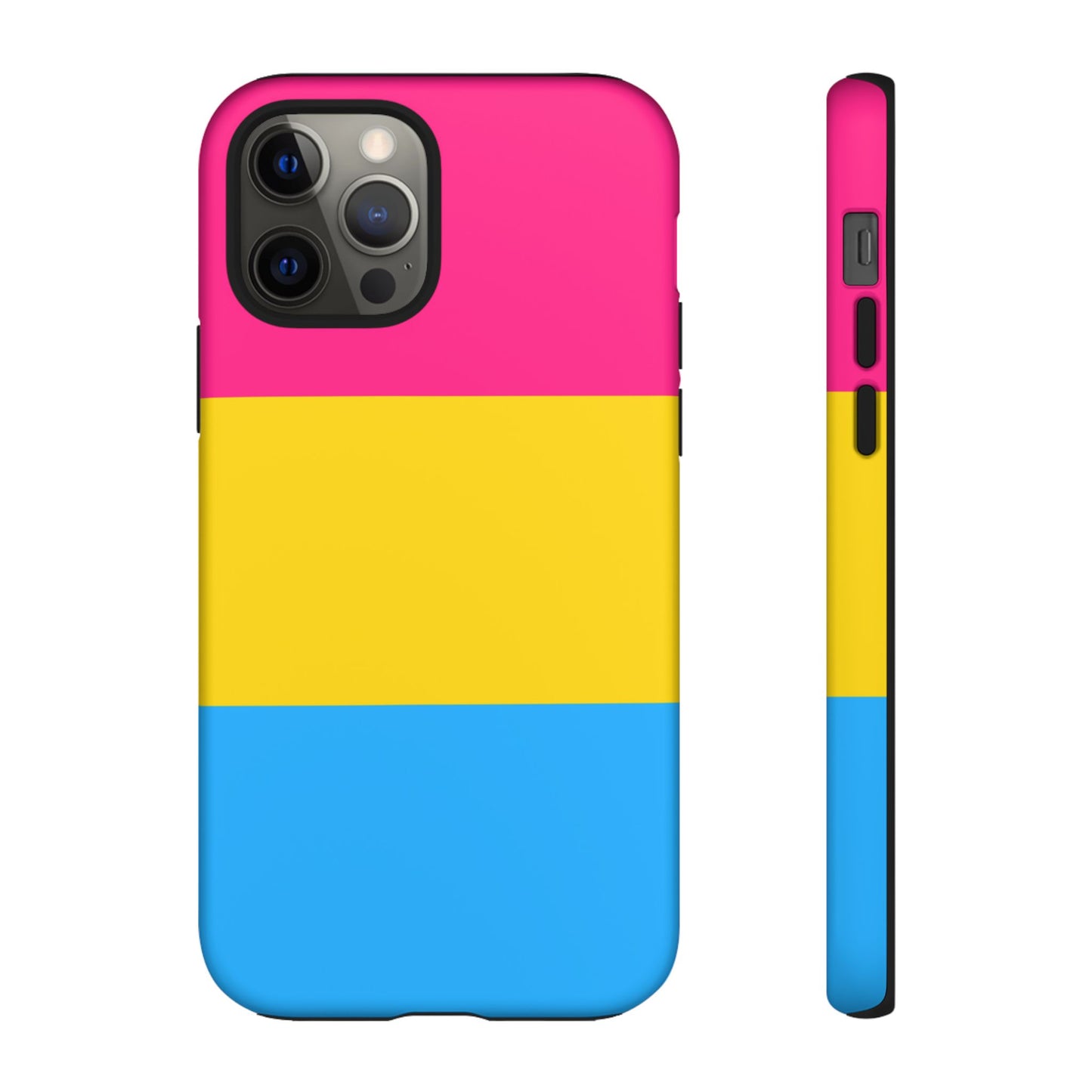 Pansexual Pride iPhone Case – LGBTQ Flag Protective Cover for iPhone 11 12 13 14 15 16 17